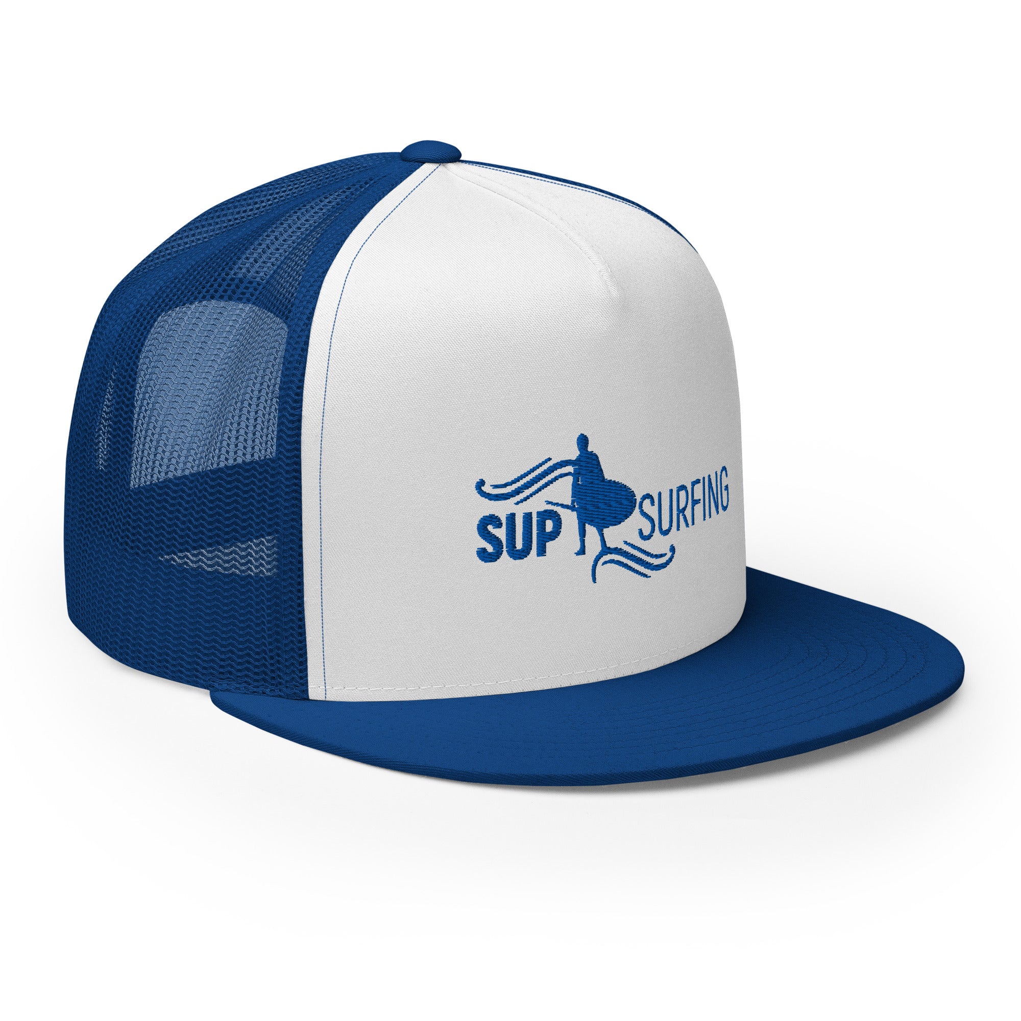 SUP Surfing Cap Trucker – Vorderansicht inspiriert vom Ammersee & Starnberger See, Herrsching für SUP Boarder & SUP-Lifestyle
