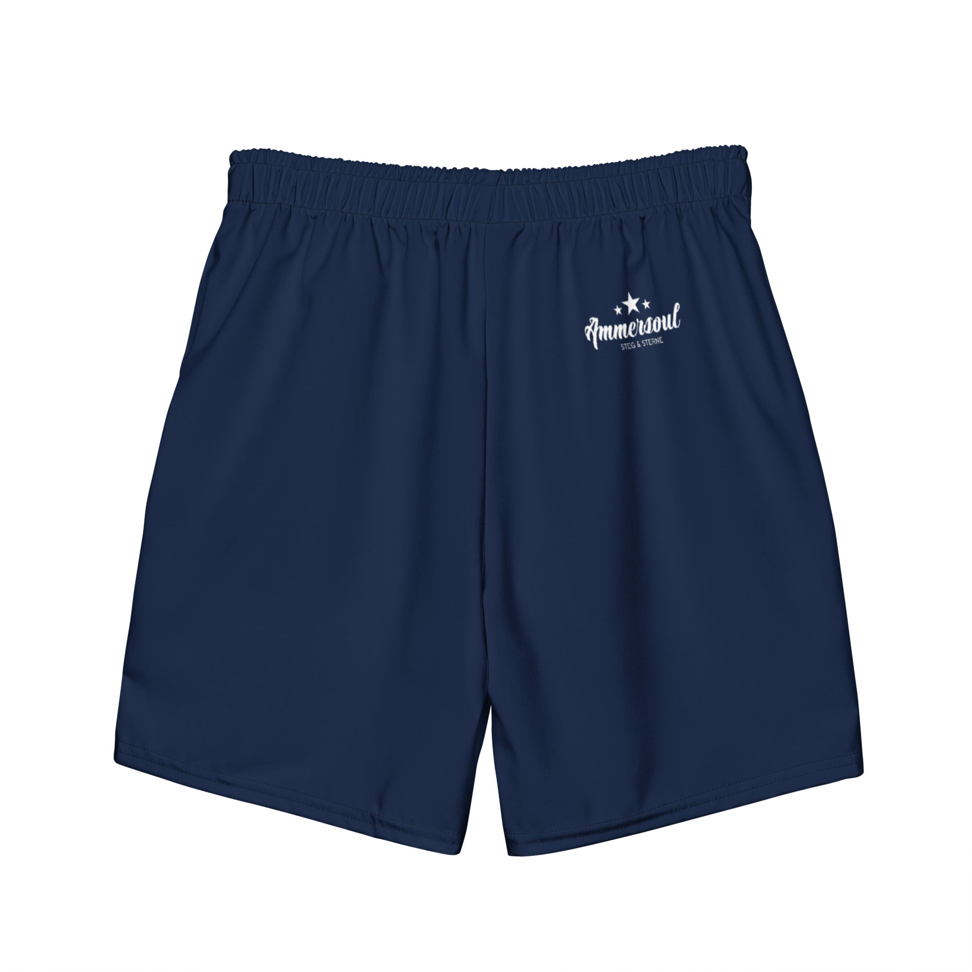 Ammersoul Badeshort Herren Navy – stylische Badehose inspiriert vom Starnberger See & Wörthsee in Bayern