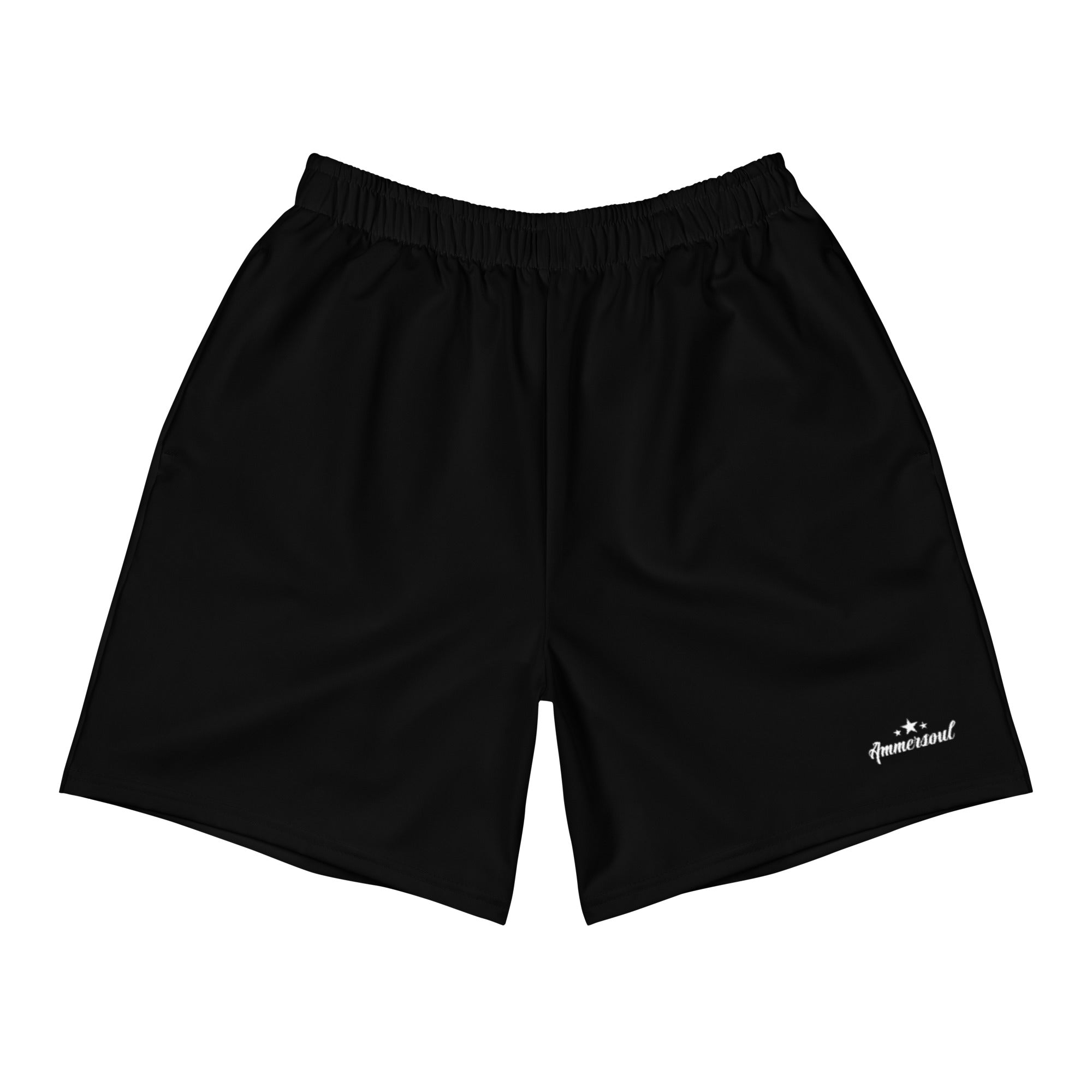 Ammersoul Sportshort Schwarz – nachhaltige Streetwear inspiriert vom Ammersee & Fünfseenland in Bayern