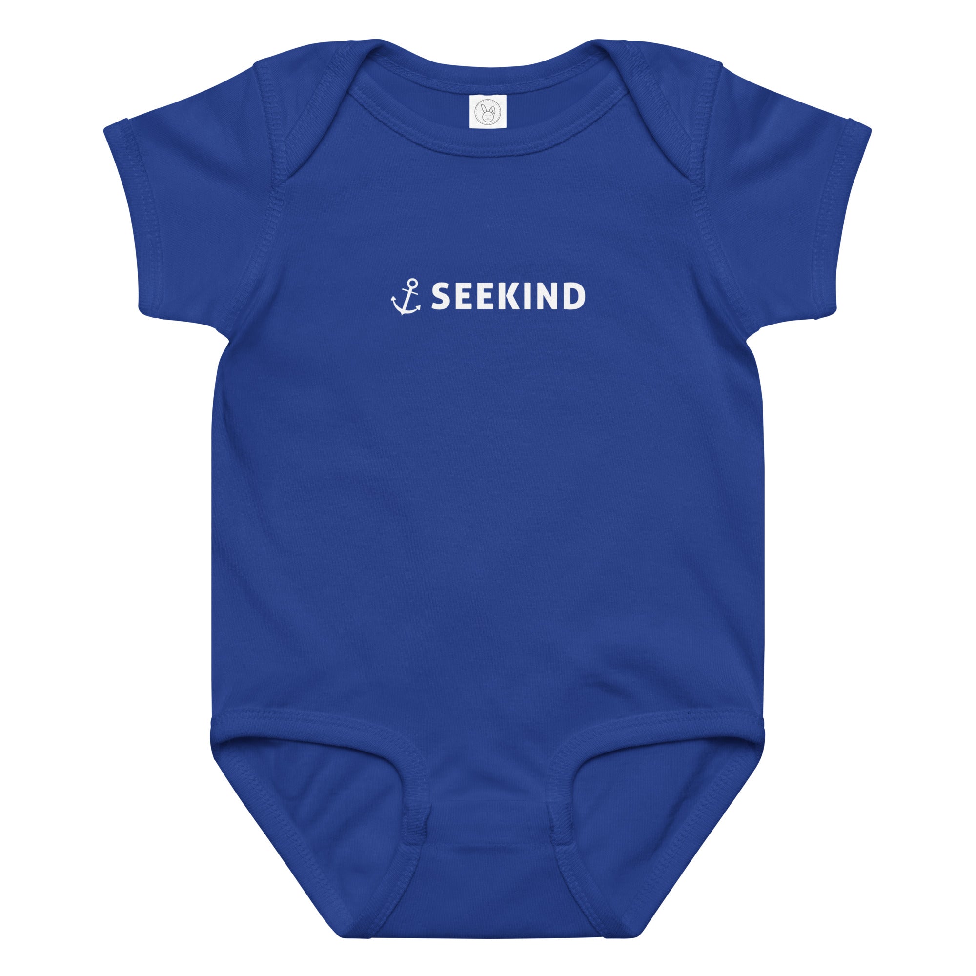 Seekind Baby Body Blau – nachhaltige Baby Kleidung inspiriert vom Modelabel am Ammersee im Fünfseenland