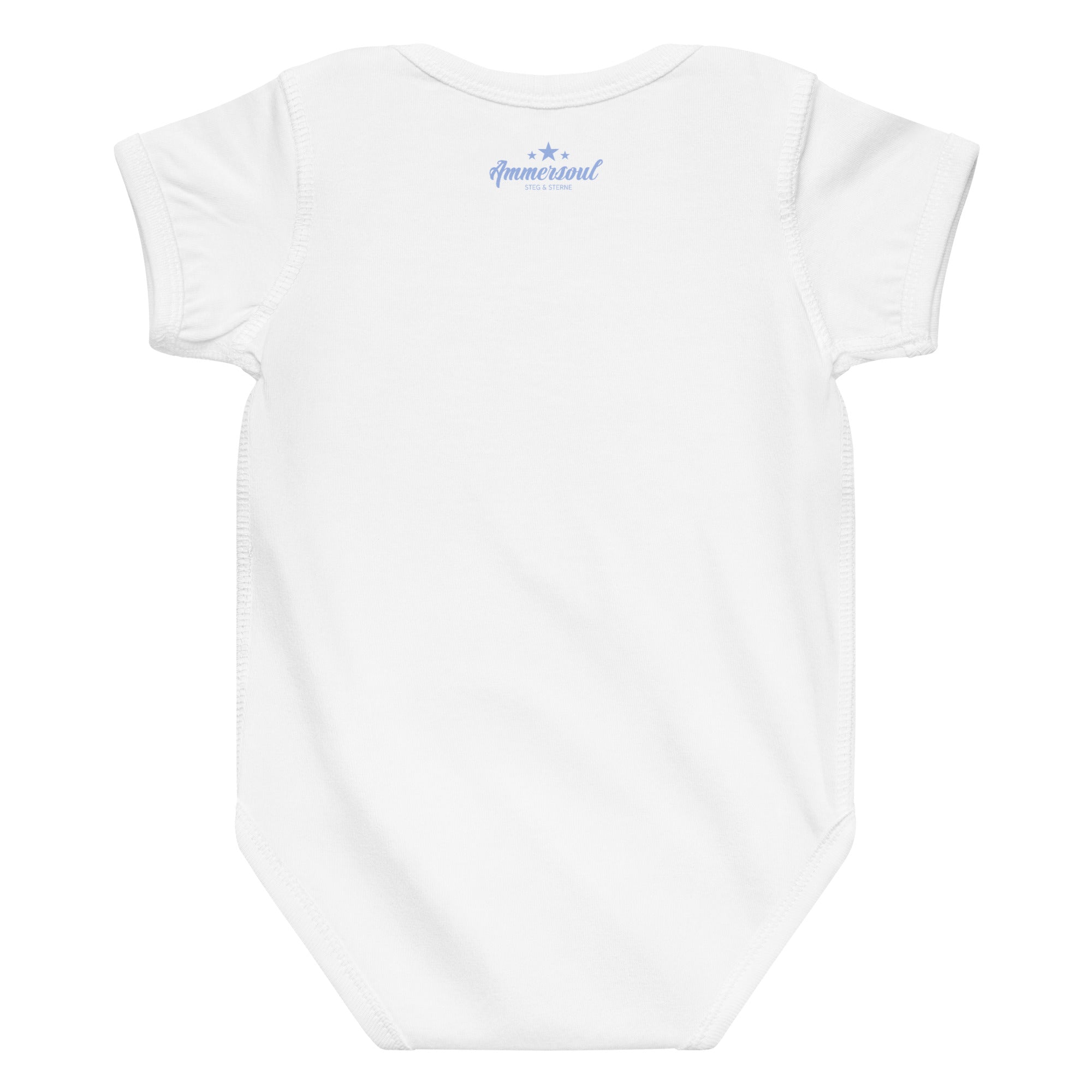 See Racker Baby Body Hellblau – Baby Mode inspiriert vom See-Babys am Ammersee, Starnberger See, Wörthsee, Pilsensee, Weßling