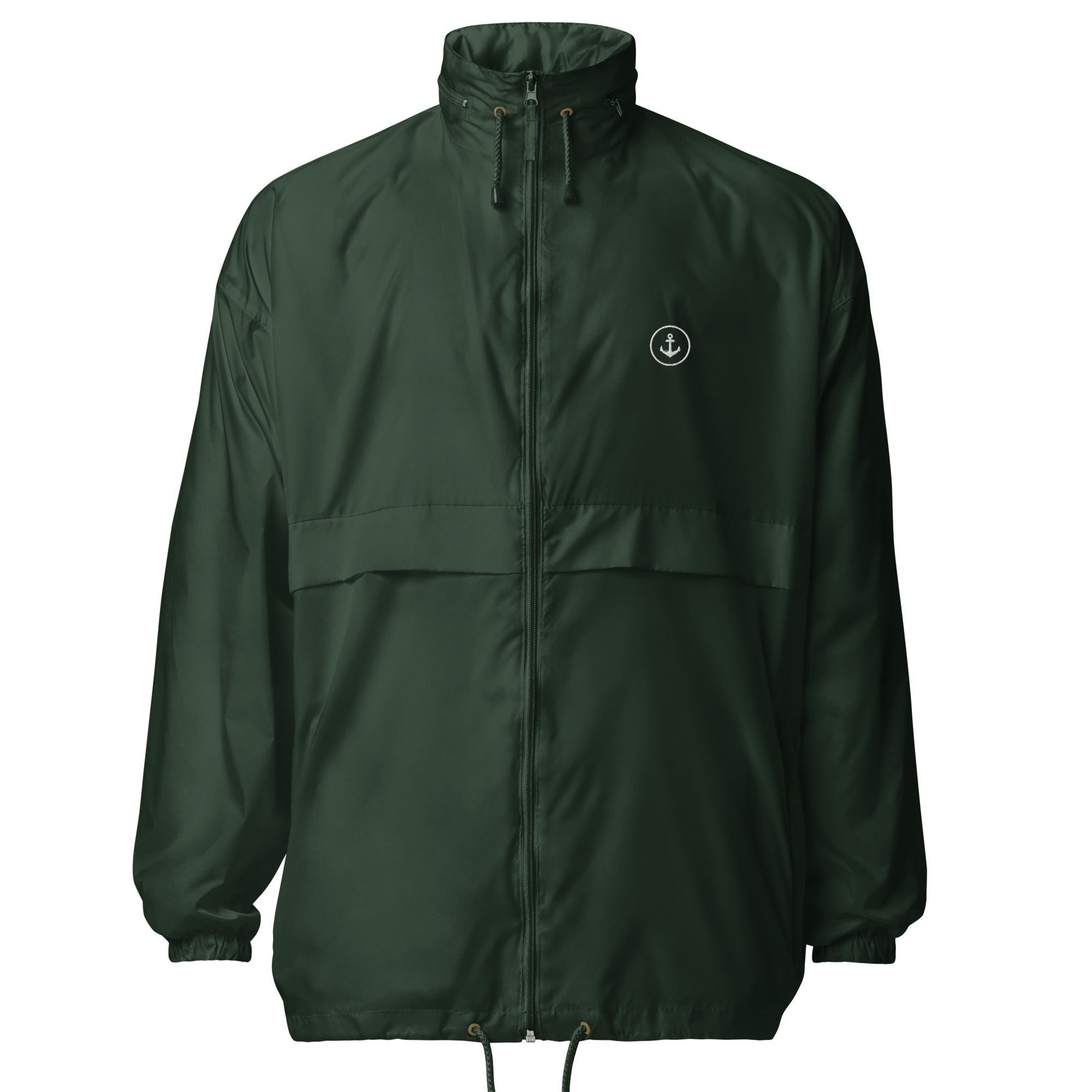 Windbreaker Unisex – Anker & Segeln, inspiriert vom Segeln im Fünfseenland & Ammersee, Starnberger See, Wörthsee, Pilsensee