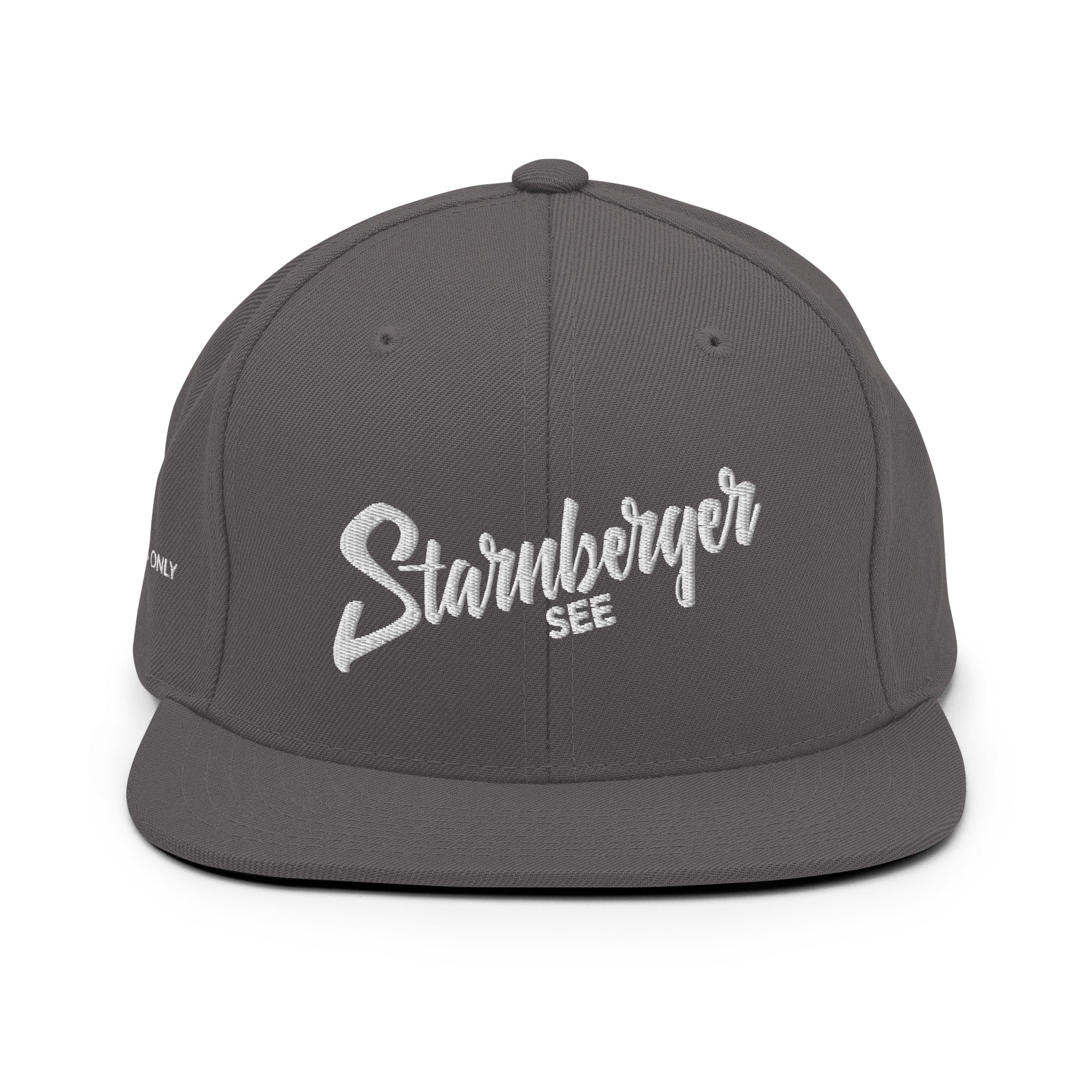 Starnberger See Cap, Grau – Freizeit Look inspiriert von Pöcking & Bachhausen am Starnberger See