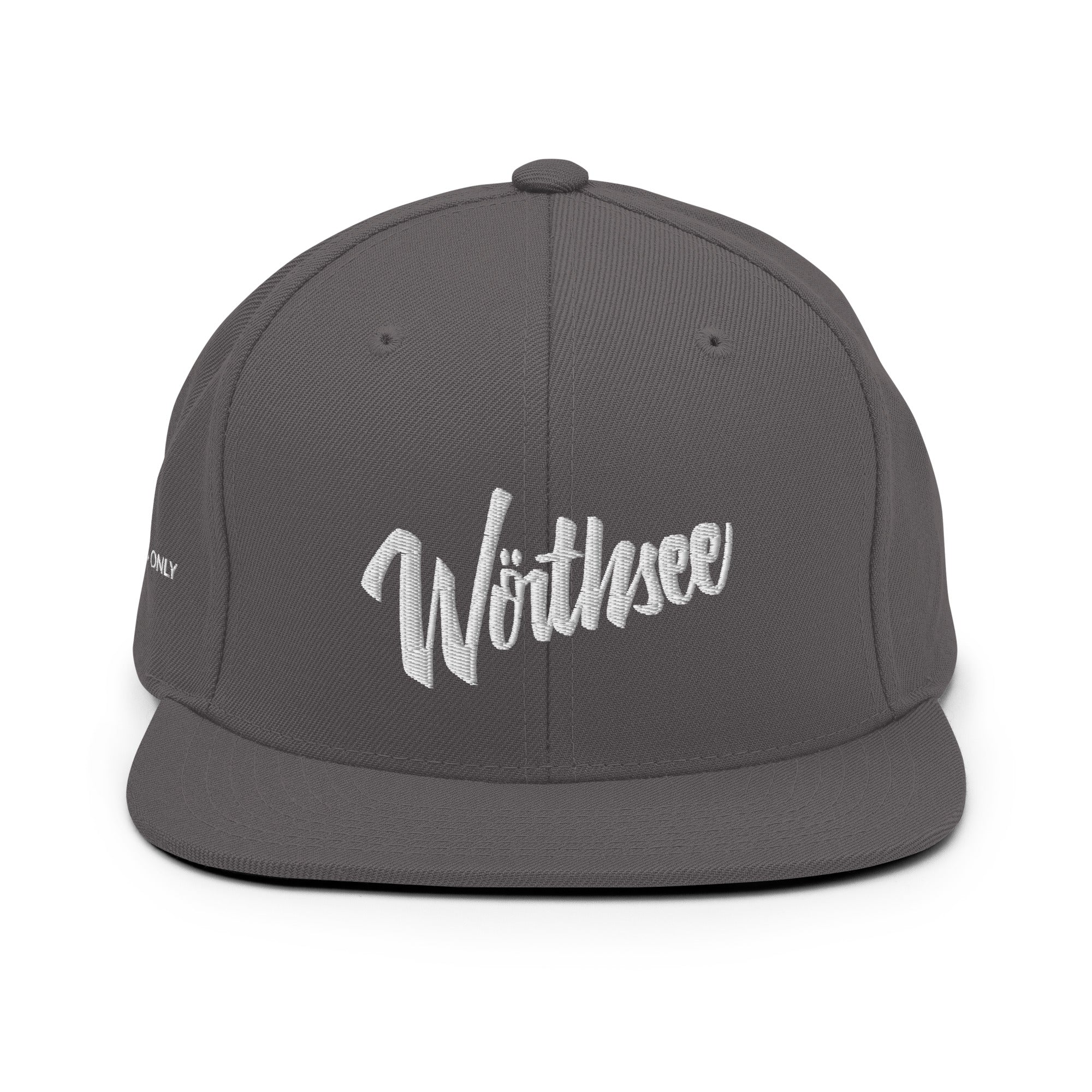 Detailansicht der Wörthsee Cap & Basecap – hochwertiges Cap inspiriert vom Seeleben in Bachern am Wörthsee im Fünfseenland