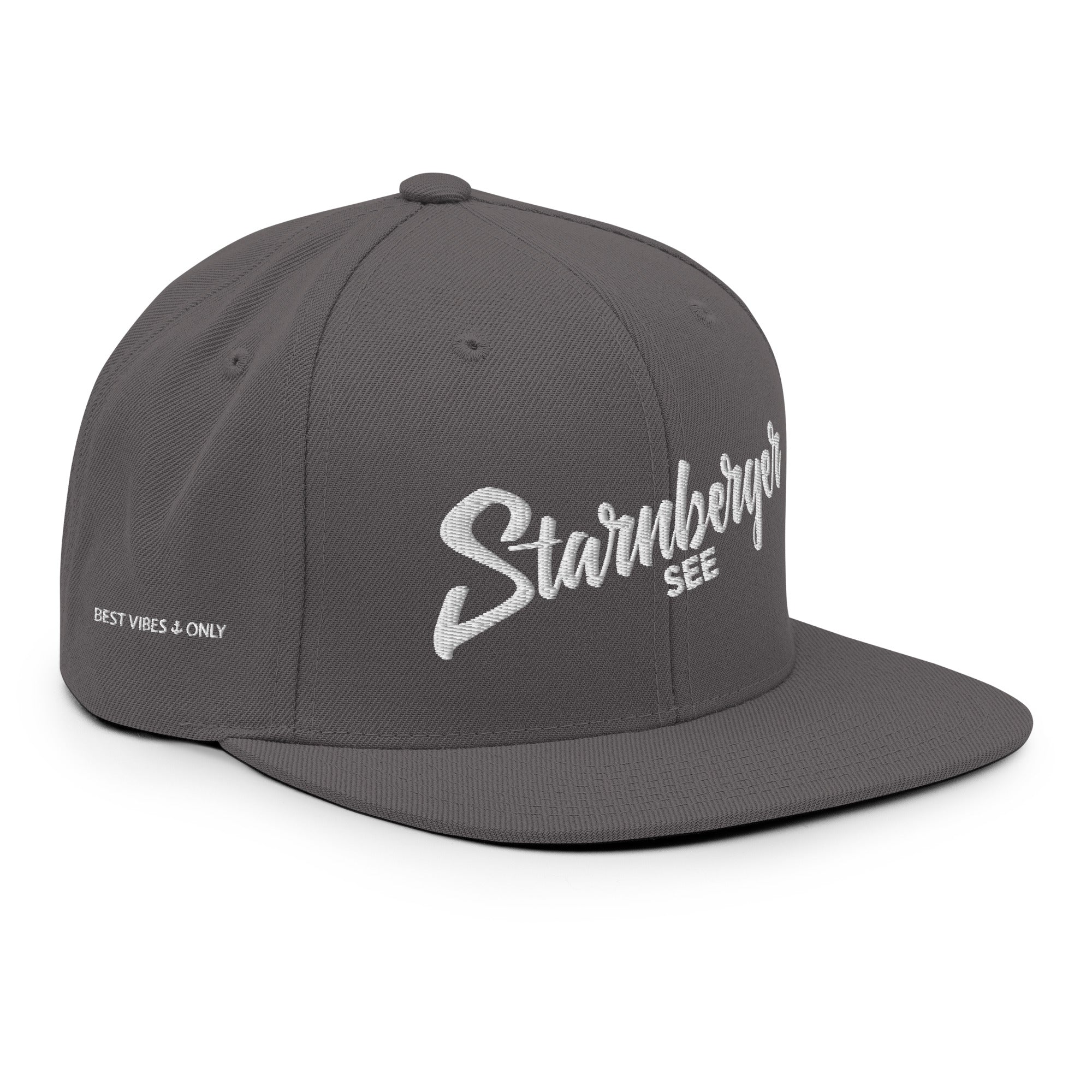 Starnberger See Cap, Grau – Streetwear inspiriert von Tutzing & Feldafing direkt am Starnberger See