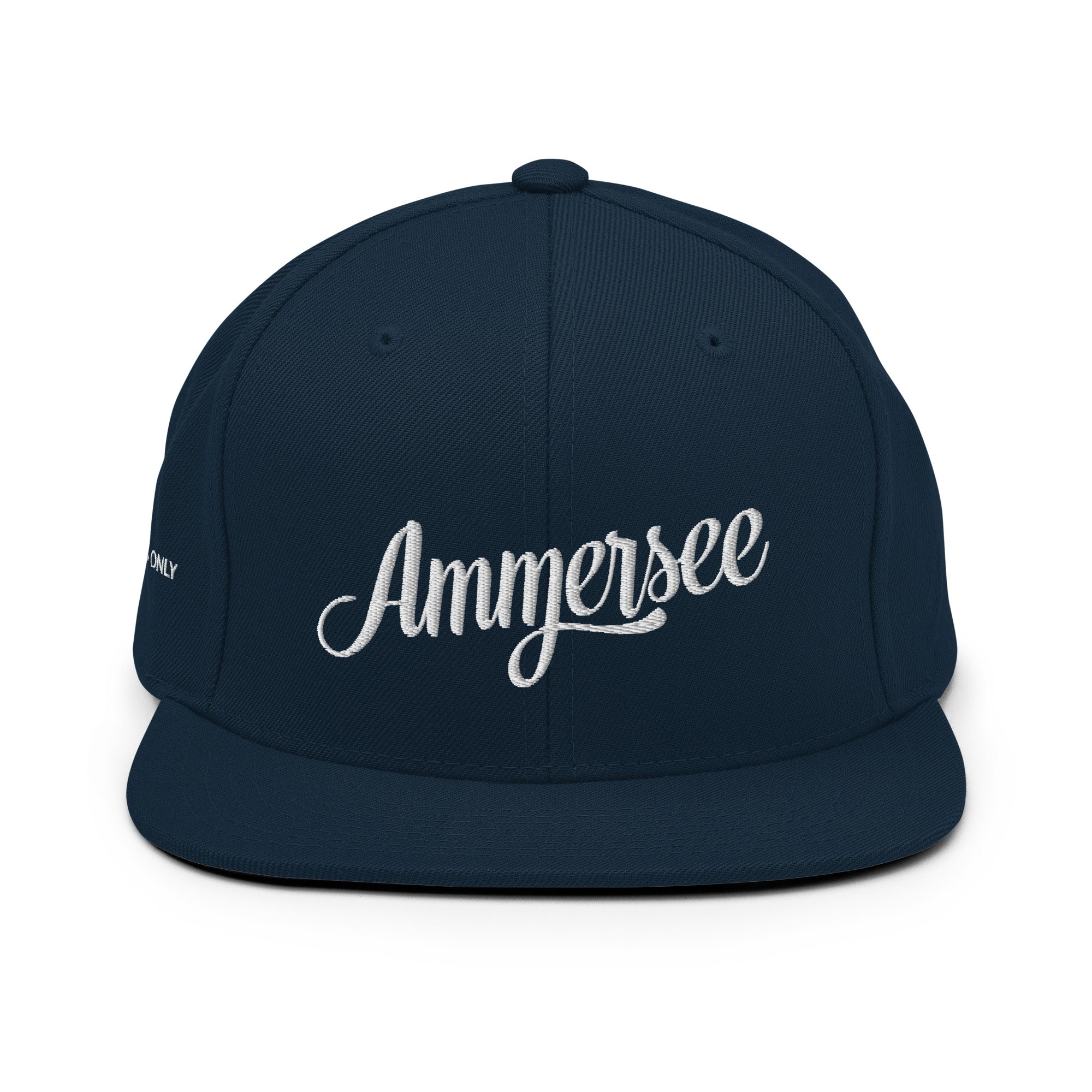 Ammersee Cap – Best Vibes Only, unisex, dunkelblau, navy dunkelblaues Cap von Ammersoul, Ammerseeliebe, Seenarrisch