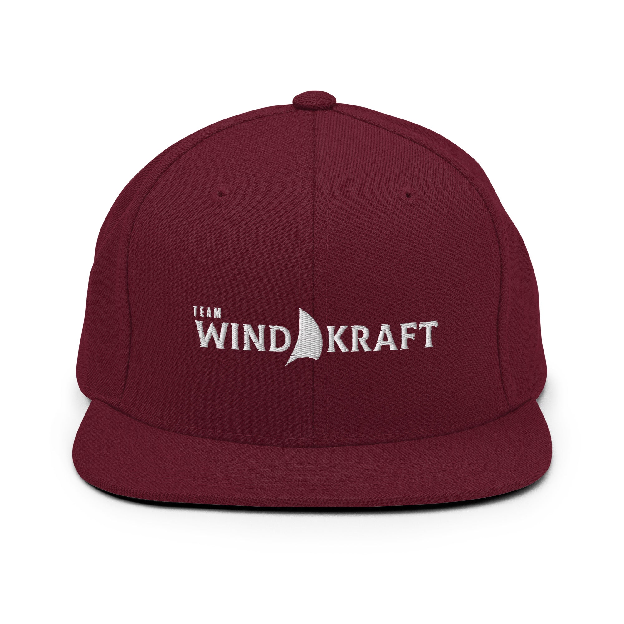 Windkraft Segeln Cap Rot – Segel & Streetwear inspiriert vom Pilsensee bei Hechendorf, Cap mit sportlichem Flair