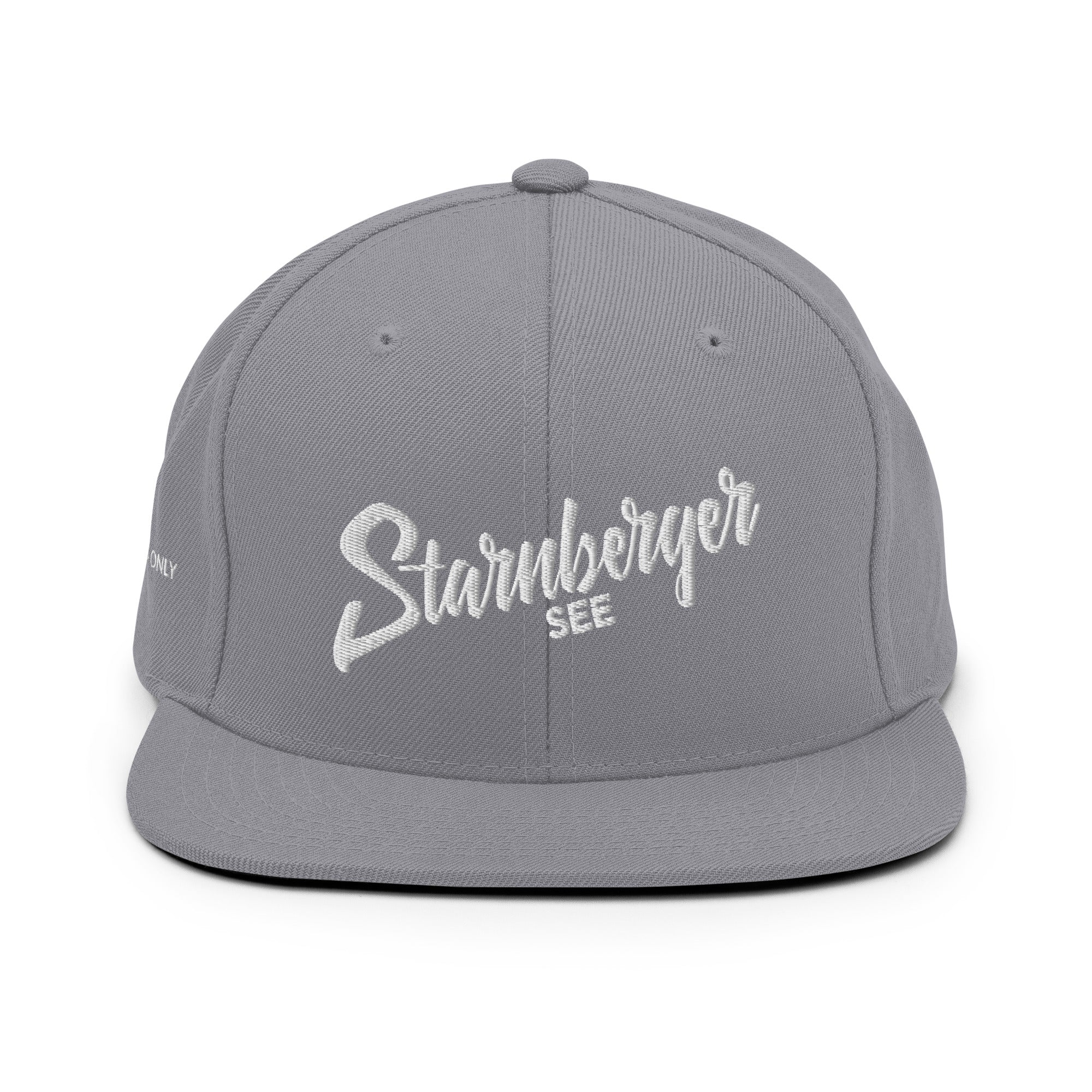 Starnberger See Cap, Grau – Freizeit Look inspiriert von Pöcking & Bachhausen am Starnberger See