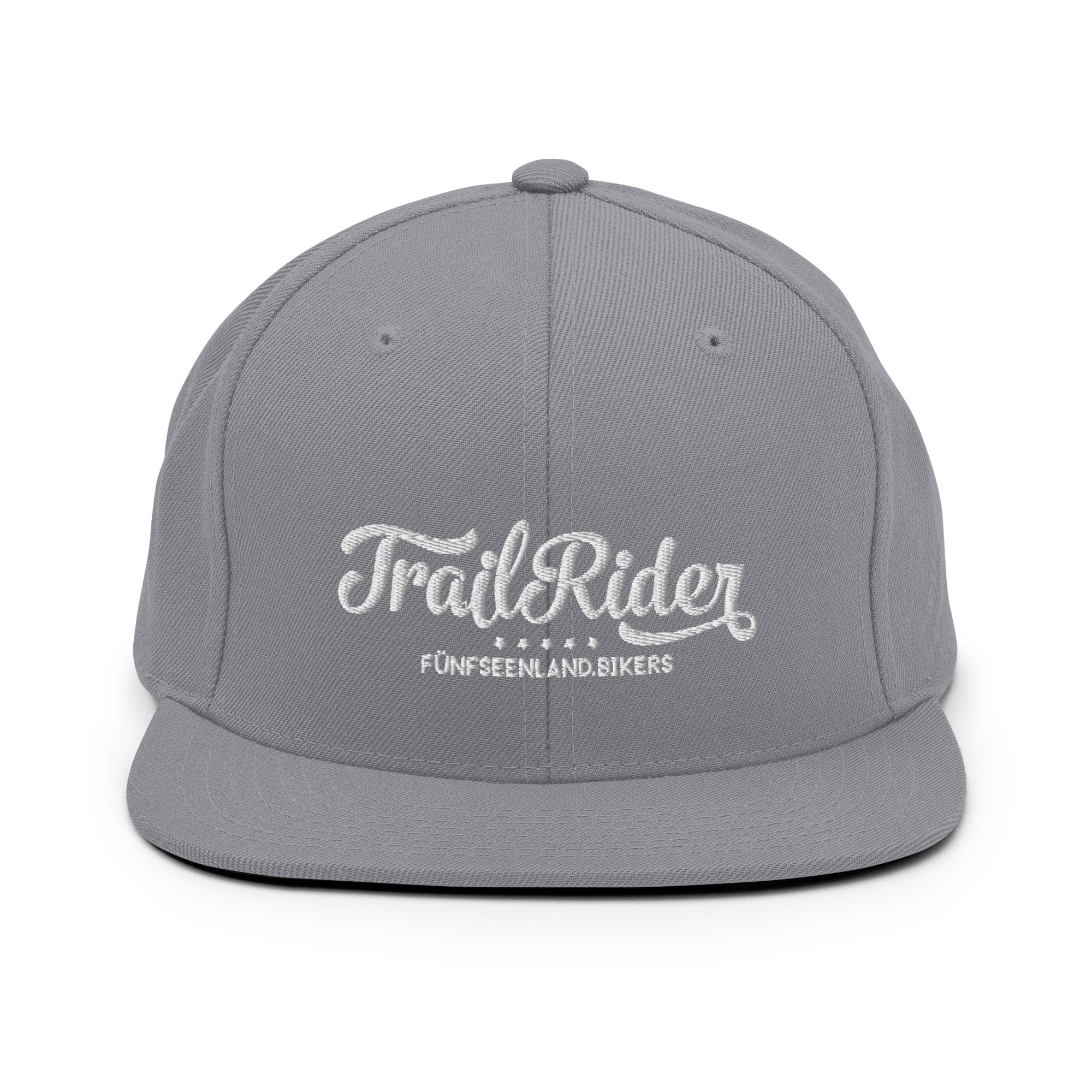 Mountainbike Cap Snapback, inspiriert vom Biken & E-Biken am Ammersee, Starnberger See & Fünfseenland. Stylisch & sportlich.