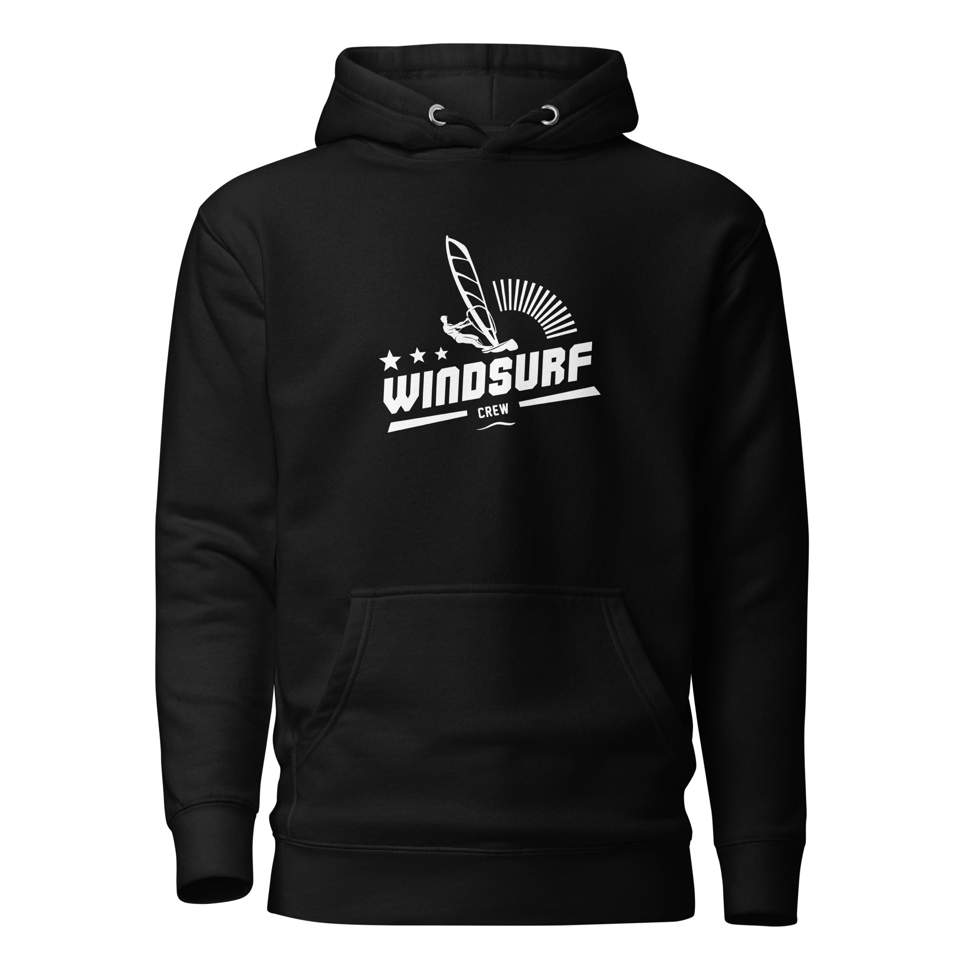 Windsurfen Hoodie Unisex, inspiriert vom Windsurf & Windsurfen am Ammersee, Windsurfen Starnberger See, Wörthsee, Pilsensee
