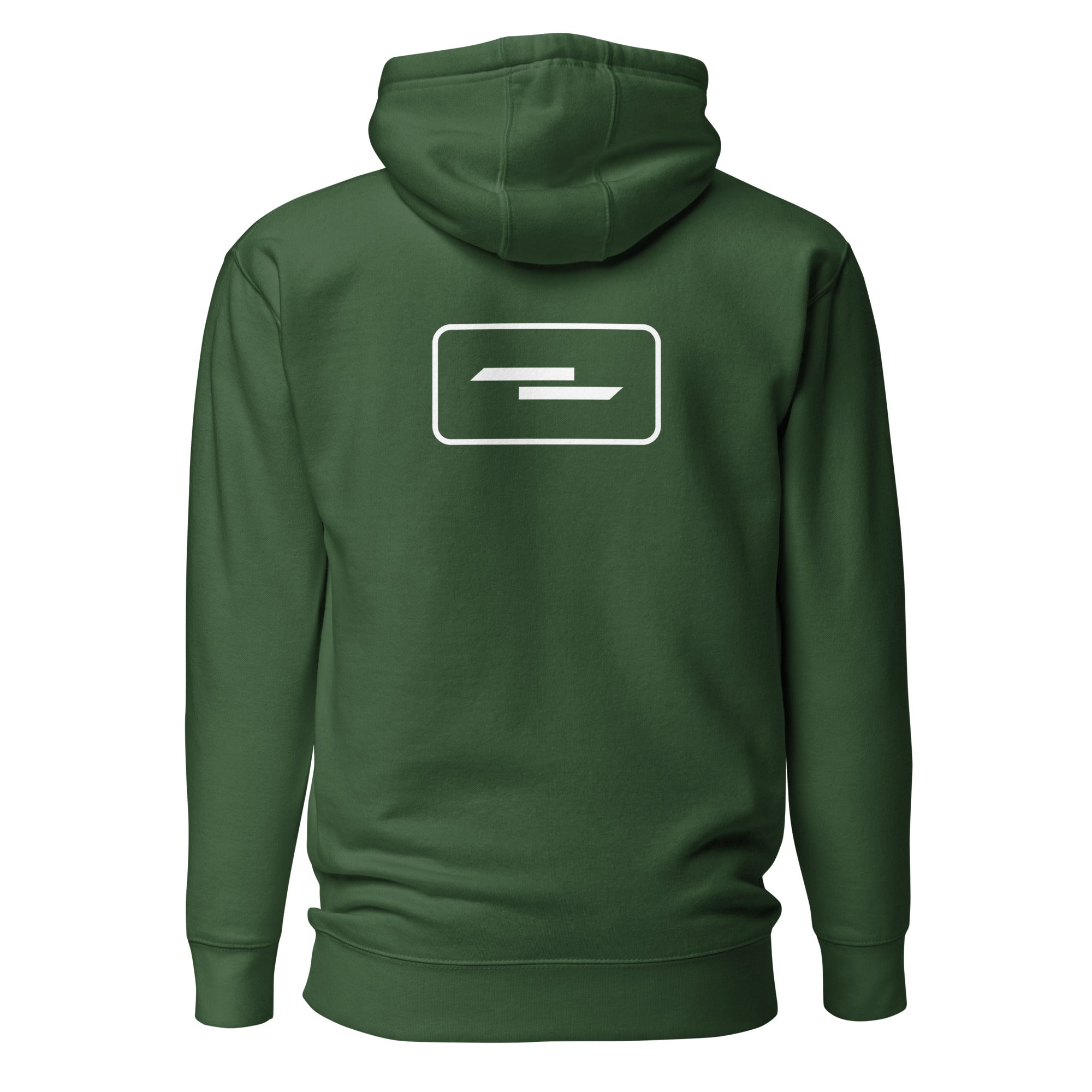 Ammersoul Ruder Unisex Hoodie Grün Vorderseite – Streetwear inspiriert vom Ammersee im Fünfseenland, Bayern