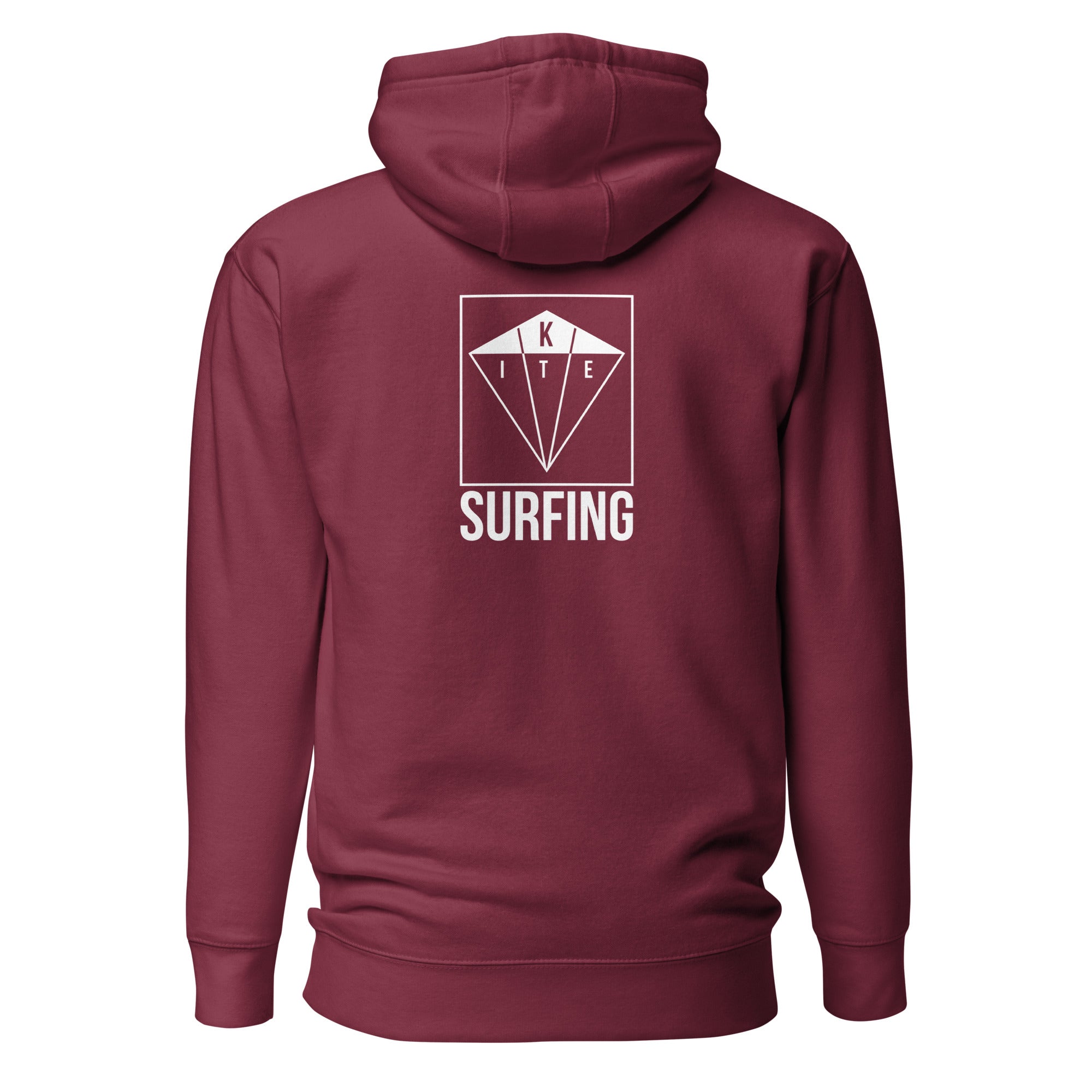 Kite Surfen Hoodie Unisex – Kiteboarden inspiriert vom Kiten & Kitesurfen am Ammersee, Starnberger See, Wörthsee, Pilsensee