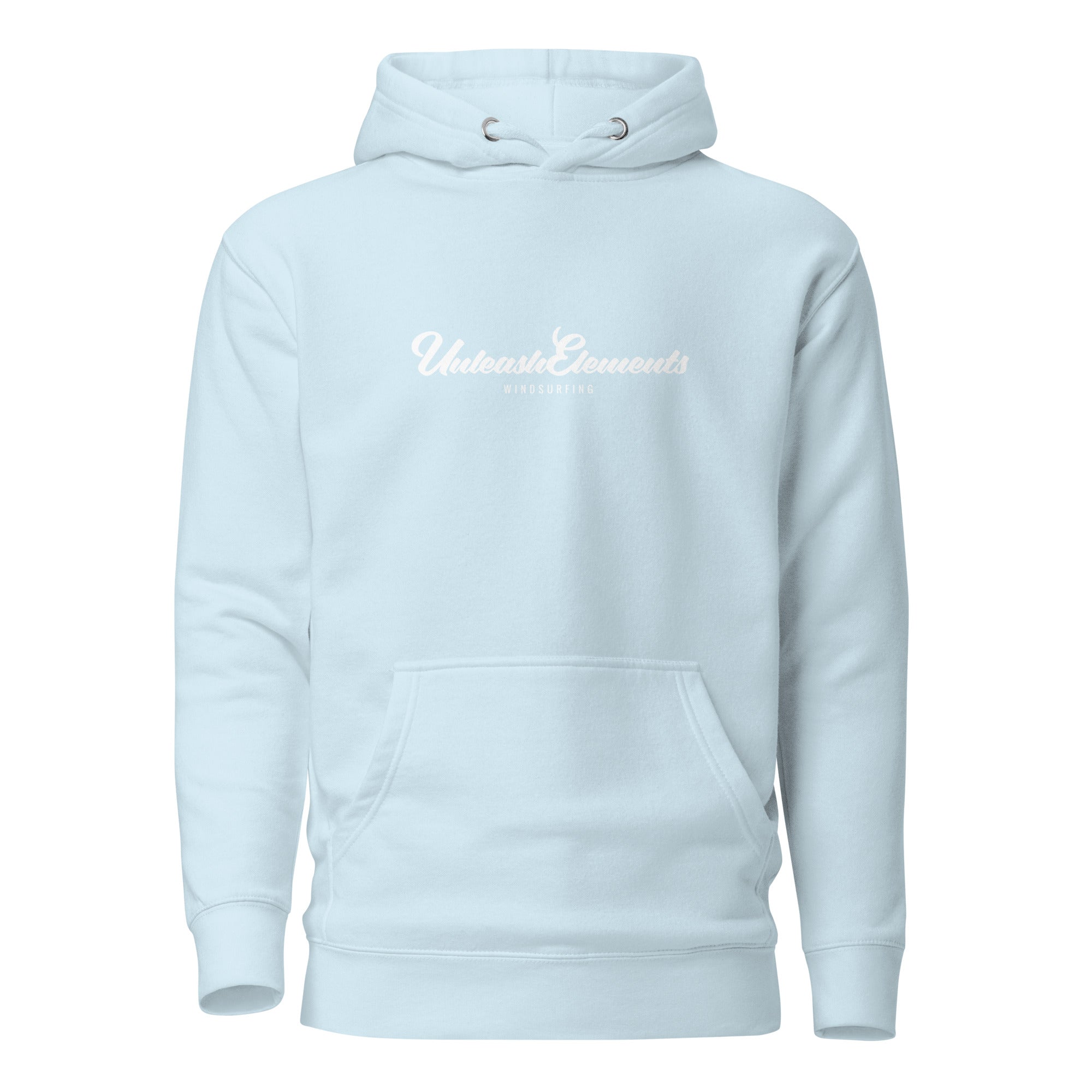 Windsurfen Hoodie Unisex – Unleash Elements Windsurfing inspiriert vom Windsurfen am Ammersee, Starnberg, Wörthsee, Pilsensee