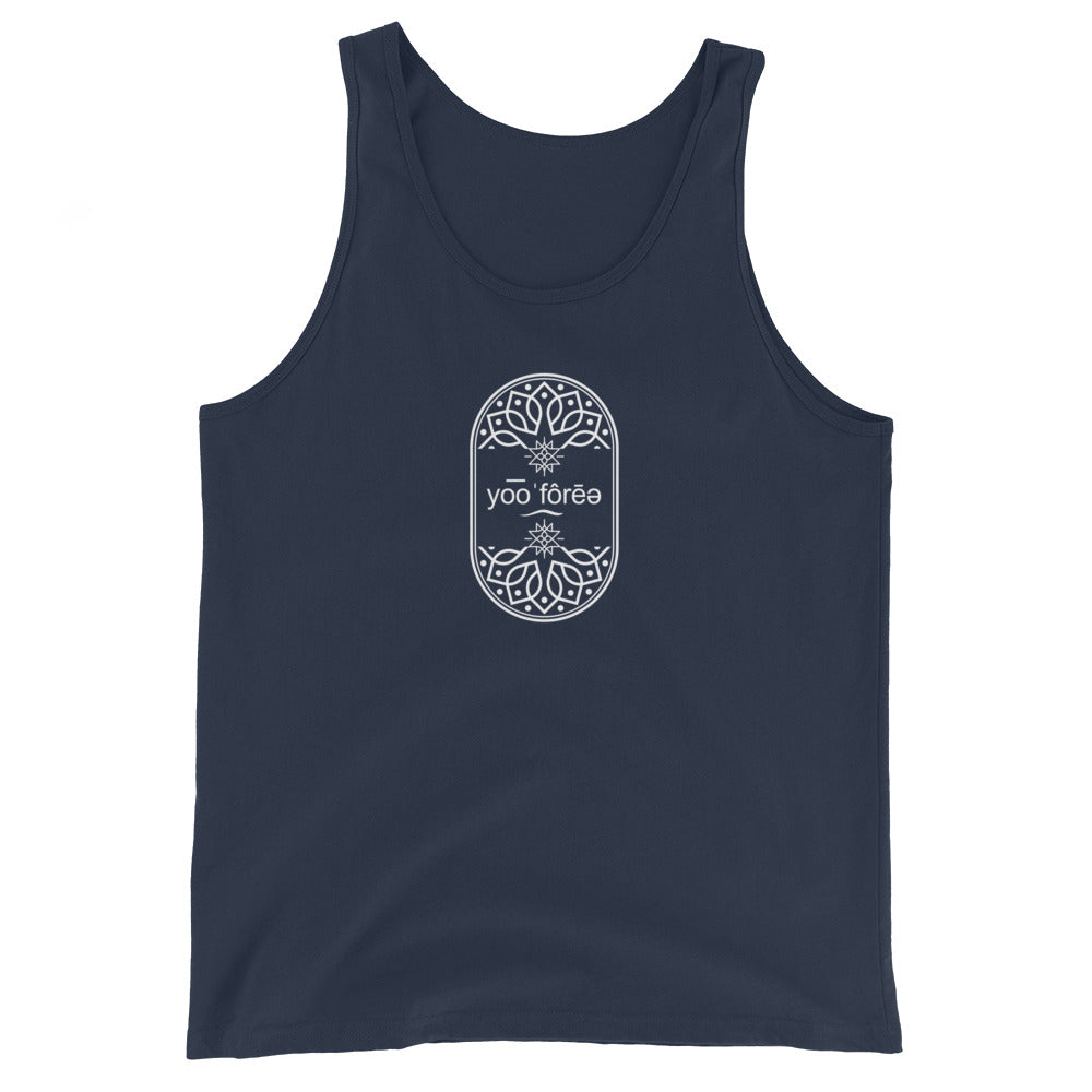 Yoga Tank Top Herren – Euphoria, blau, navy, inspiriert vom Yoga für Herren & Männer Yoga in Dießen & Herrsching am Ammersee