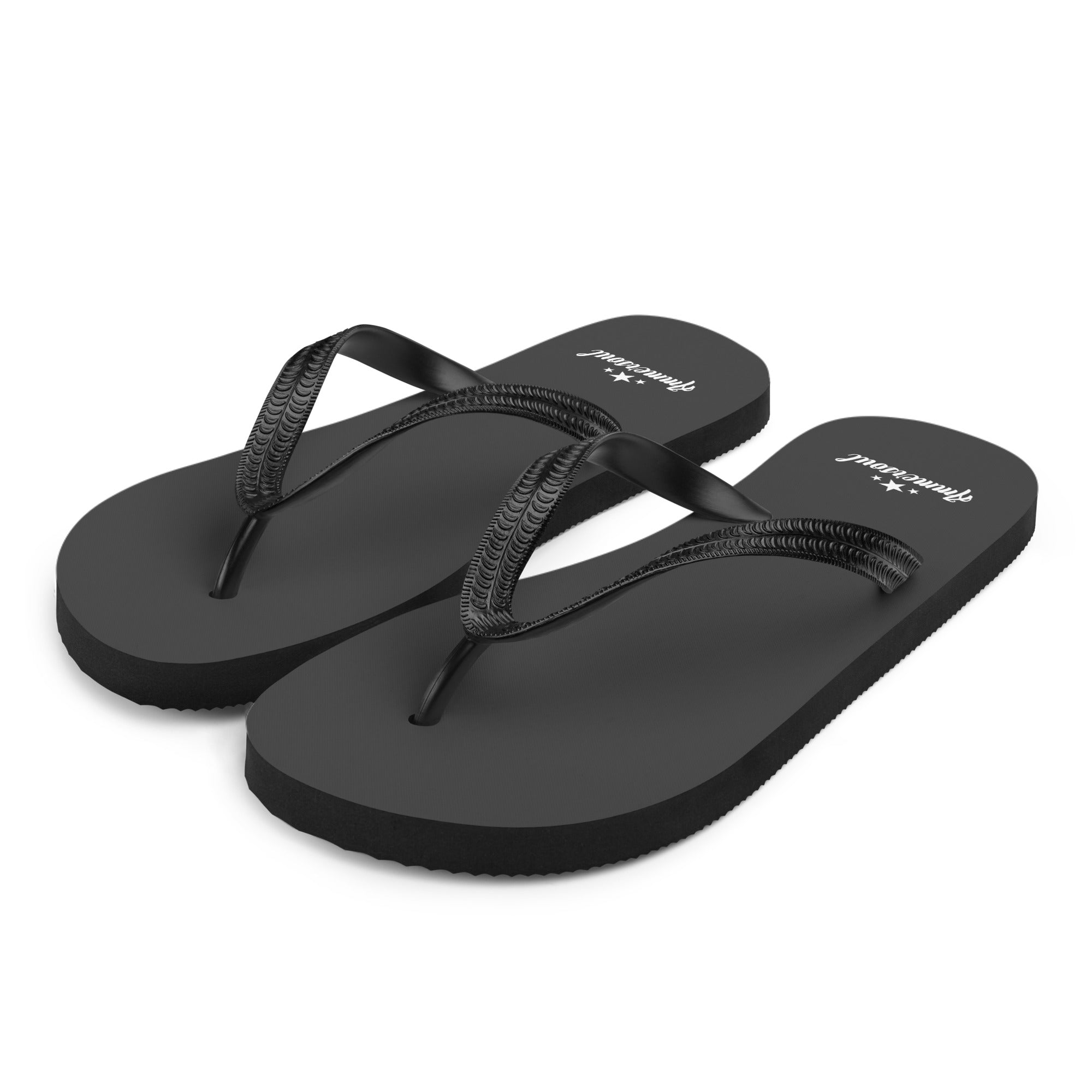 Ammersoul Flip-Flops, Schwarz, Unisex Footwear & Schuhe für Damen (Frauen) und Herren (Männer) aus dem Fünfseenland in Bayern