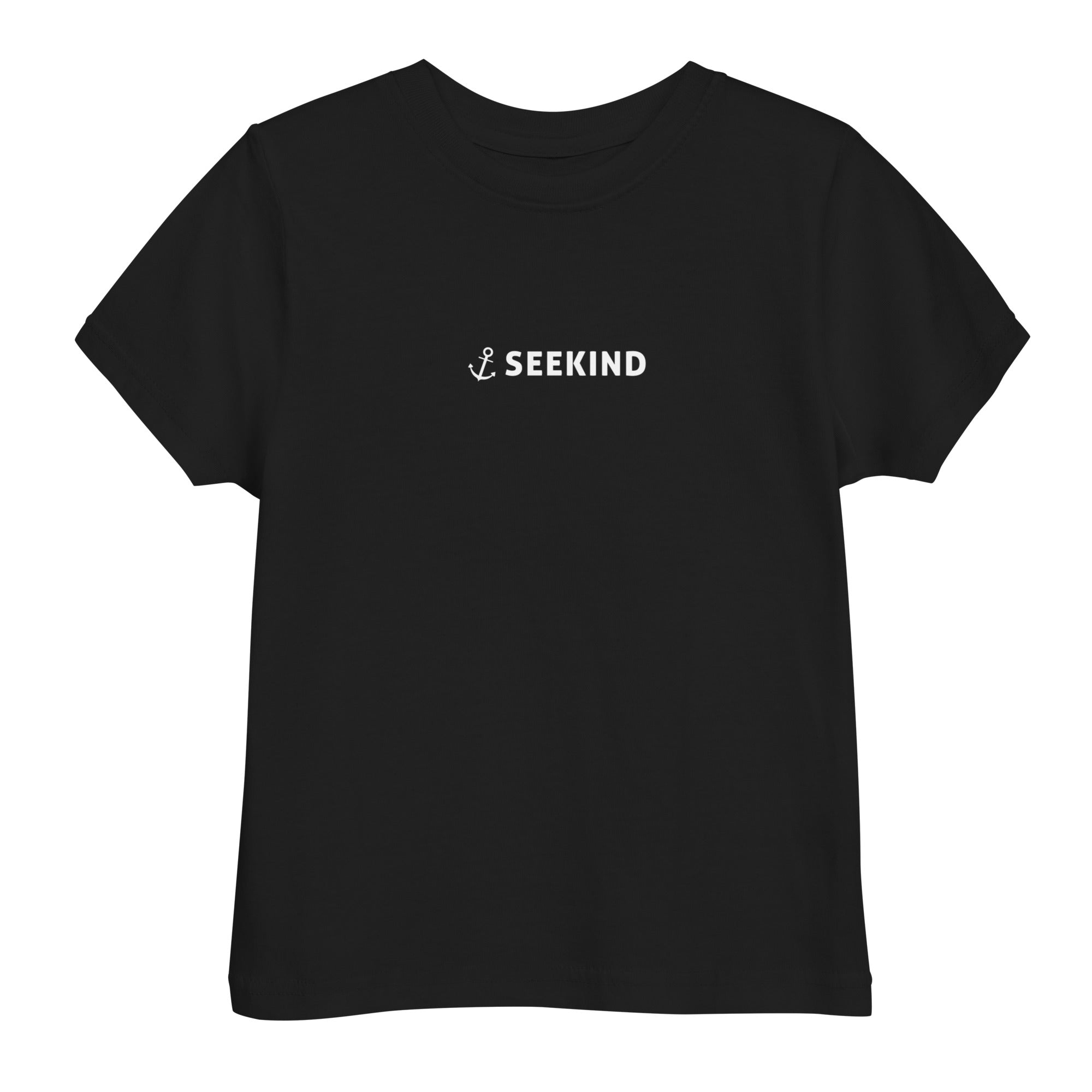 Seekind T-Shirt Kinder Schwarz – nachhaltige Mode inspiriert von Herrsching & Dießen am Ammersee in Bayern