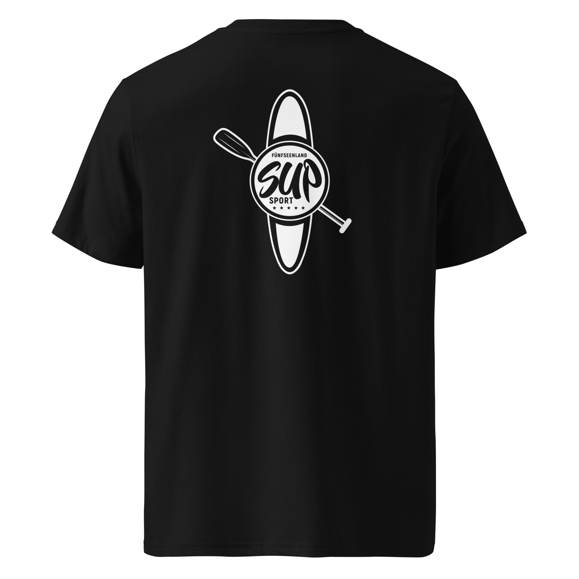 SUP Boarden T-Shirt Unisex – Stand-Up-Paddling, SUP T-Shirt inspiriert vom Stand-Up-Paddling am Ammersee & Starnberger See