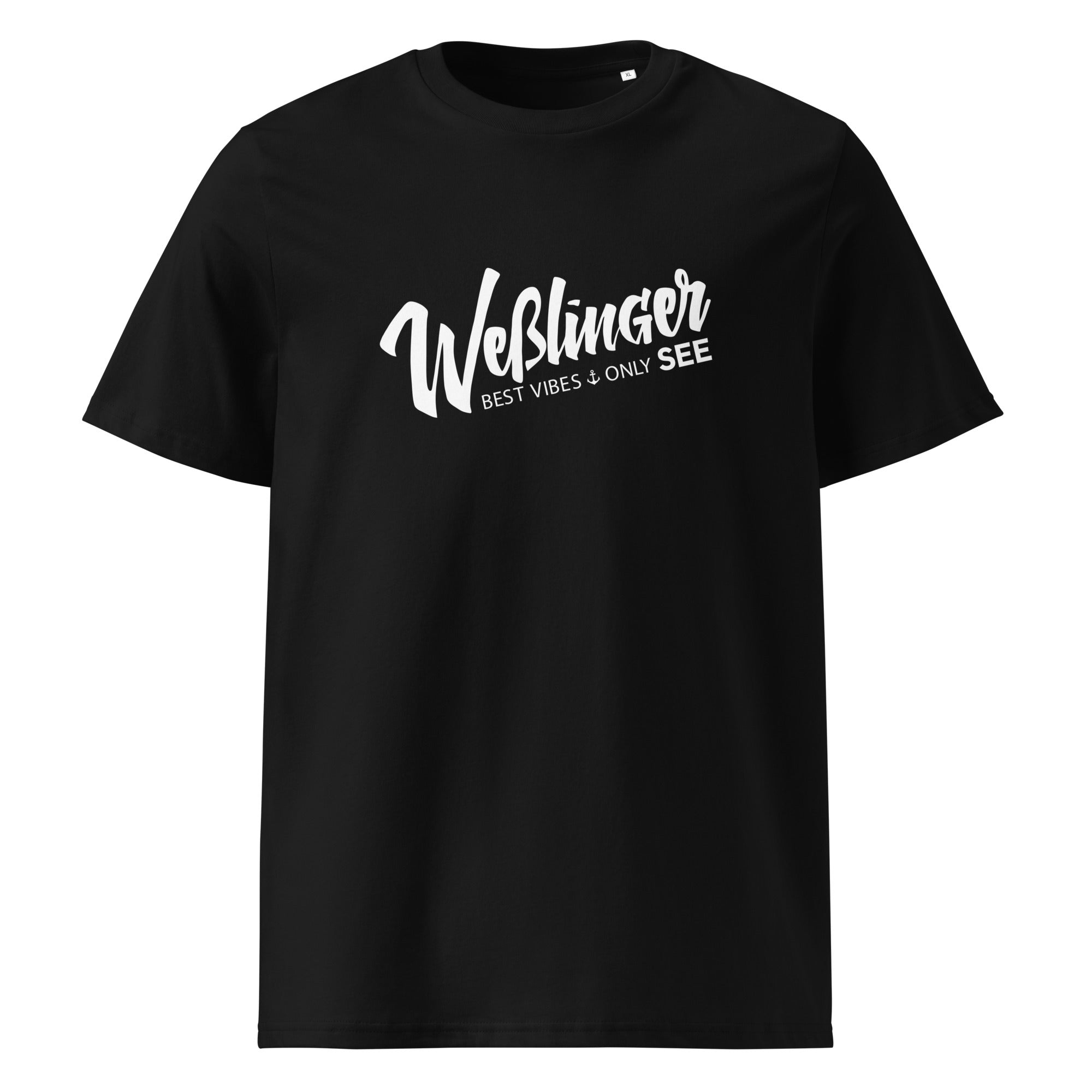 Weßlinger See T-Shirt Unisex (Wesslinger See), inspiriert vom Lebensgefühl am Weßlinger See und in Weßling im Fünfseenland