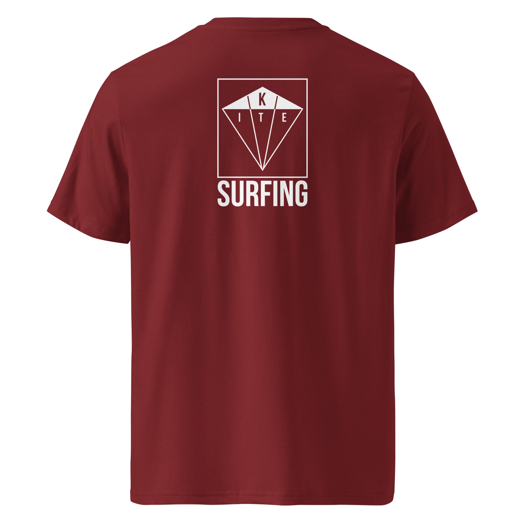 Kitesurfen T-Shirt Unisex Rot – Ammersoul Streetwear inspiriert vom Ammersee und sommerlicher Surf Kultur.