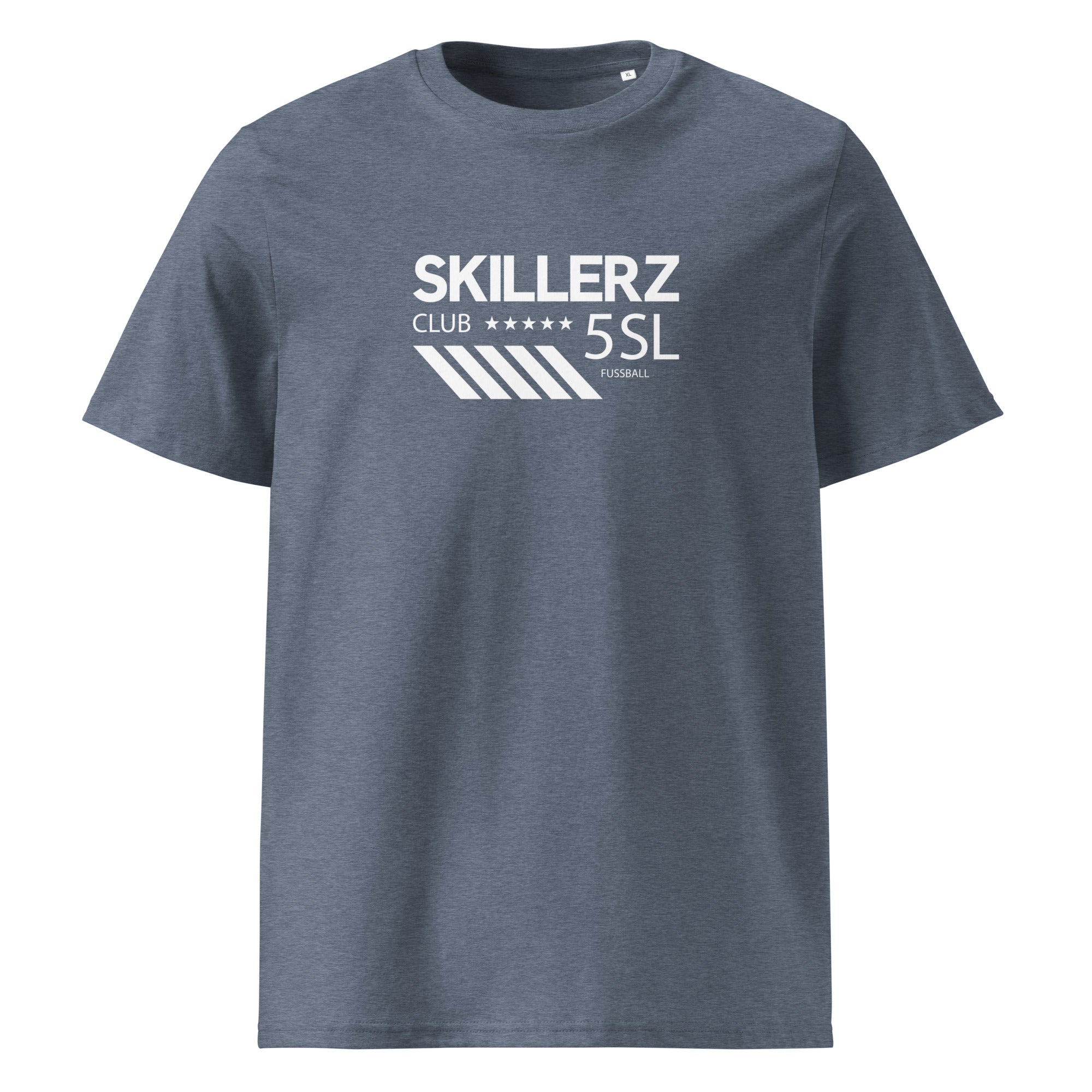Fußball T-Shirt Unisex – Skillerz Club – Bio-Baumwolle, Medium-Fit und nachhaltig. Das Fußball Shirt aus dem Fünfseenland