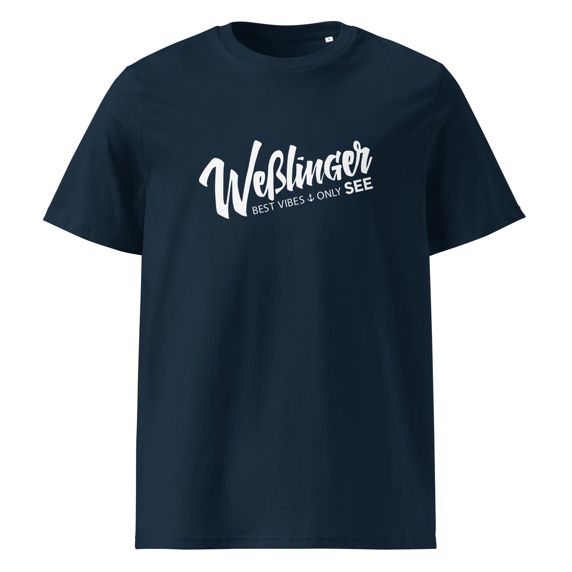 Weßlinger See T-Shirt Unisex (Wesslinger See), inspiriert vom Lebensgefühl am Weßlinger See und in Weßling im Fünfseenland