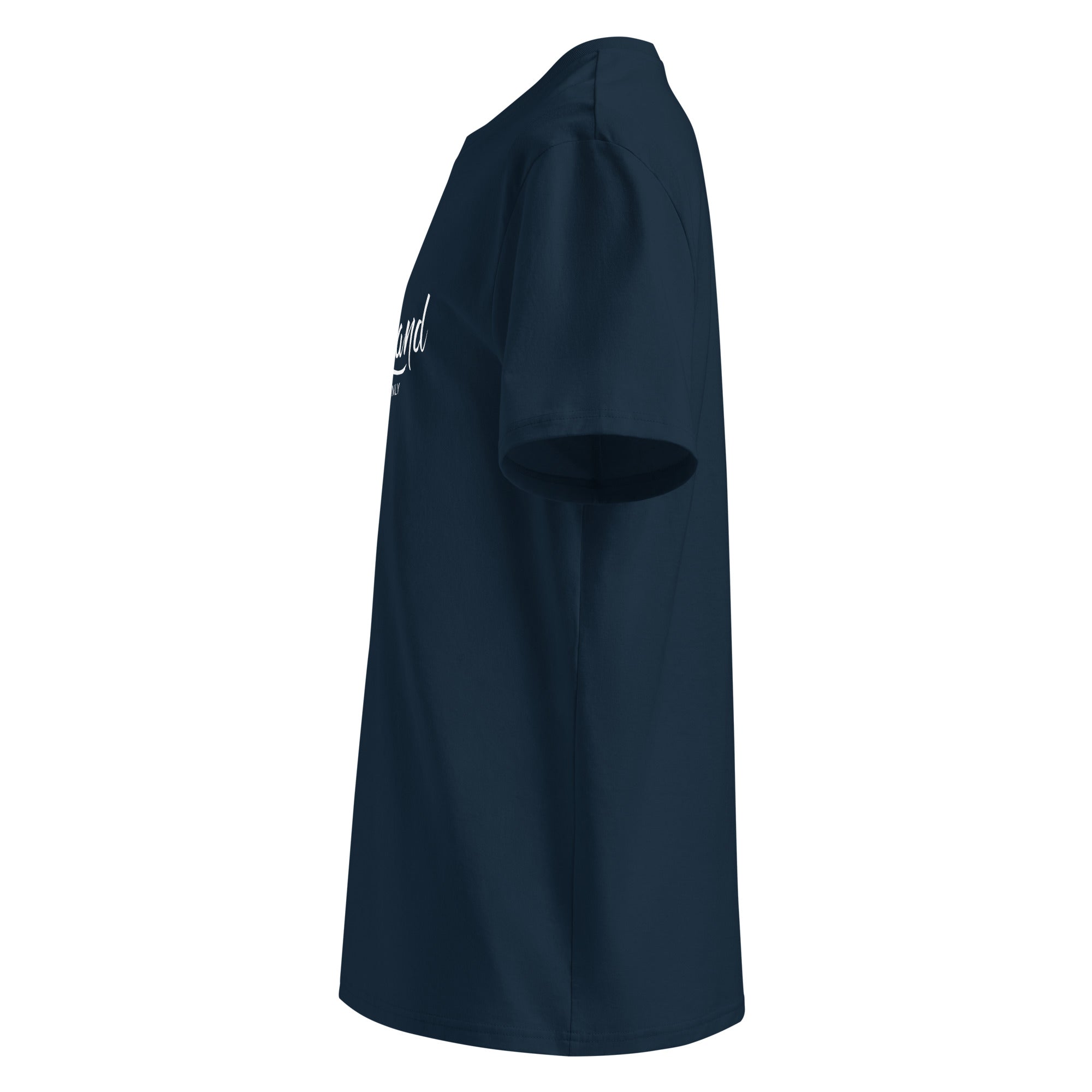 5 Seenland T-Shirt Unisex Navy – Ammersoul Mode inspiriert vom Starnberger See und sommerlichem Lifestyle.