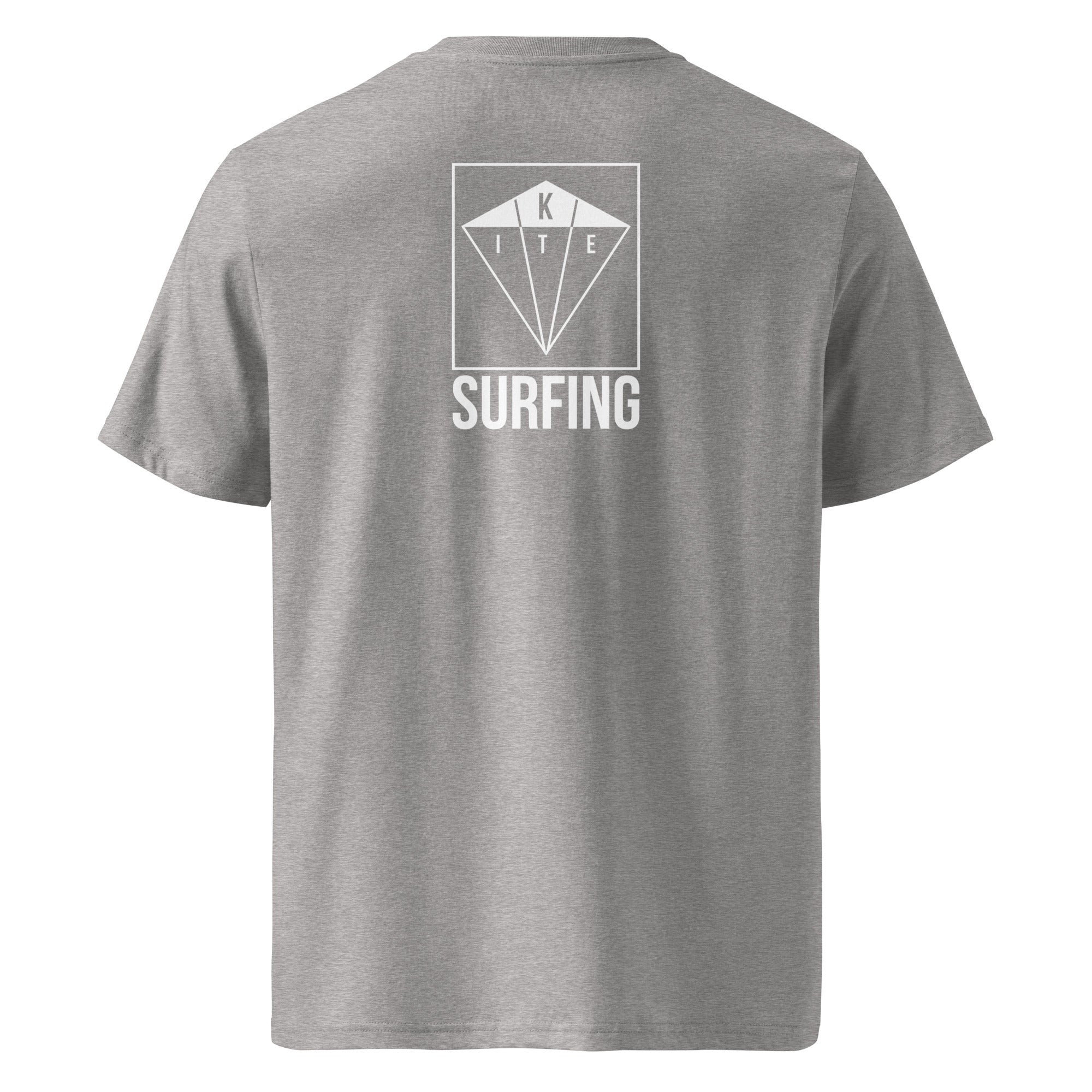 Kitesurfen T-Shirt Unisex Grau – Ammersoul Streetwear inspiriert vom Ammersee und moderner Kitesurf Kultur.