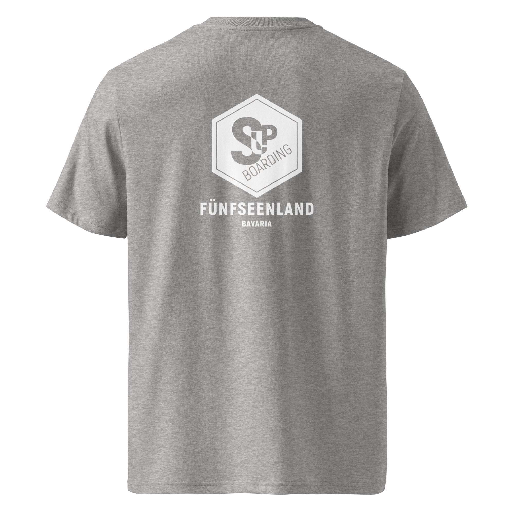 SUP Boarden T-Shirt Fünfseenland inspiriert vom Stand-Up-Paddlen am Ammersee, Starnberger See, Wörthsee, Pilsensee, Weßling