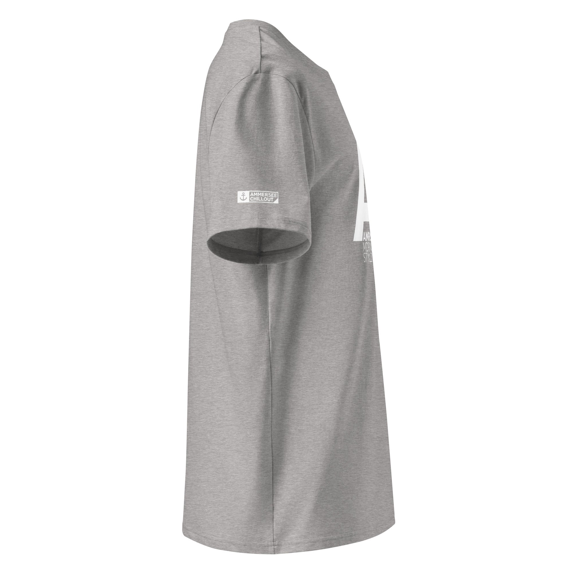 Modern Styles T-Shirt Unisex "Big A" – inspiriert vom Ammersee, Schondorf am Ammersee, Herrsching, Dießen am Ammersee, Utting