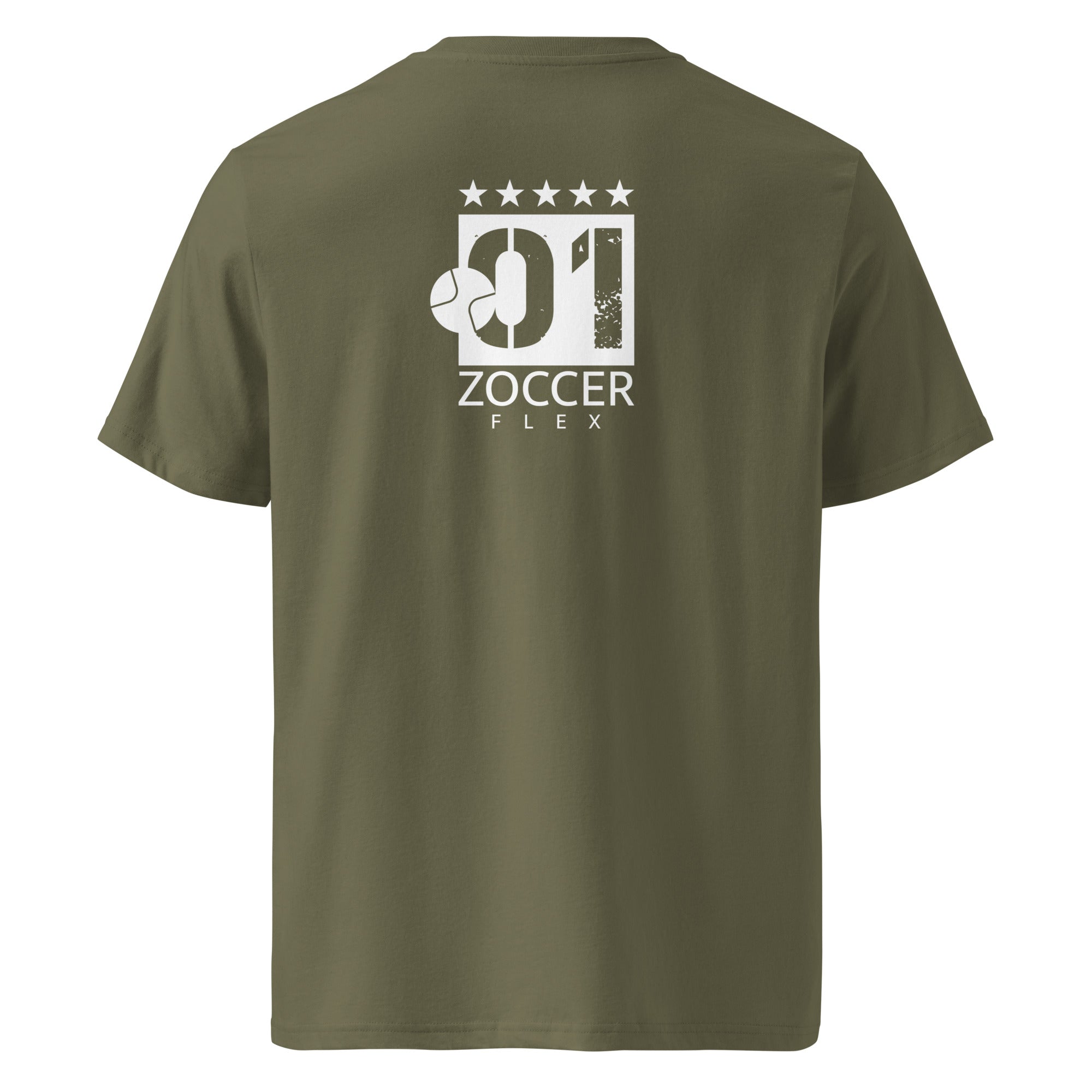 Fußball T-Shirt Grün Front – inspiriert vom Ammersee & Herrsching, Shirt für Fußball Spieler, Fans & Freizeit im Fünfseenland