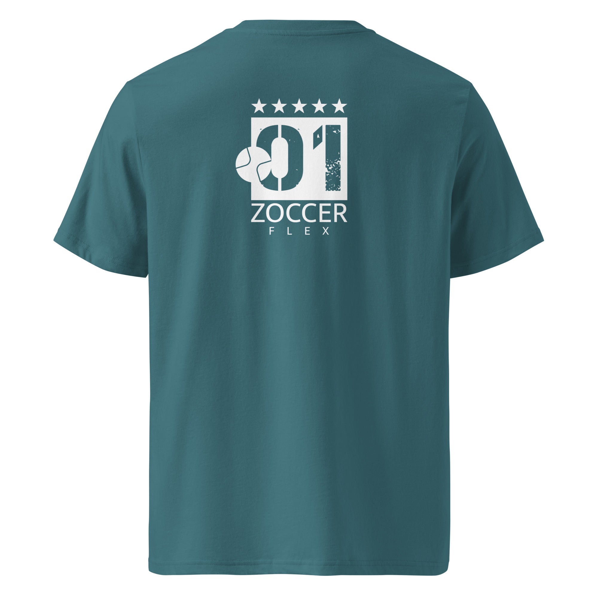 Fußball T-Shirt Türkis Front, inspiriert vom Ammersee & Utting, Fußballer Style für Spieler & Freizeit im Fünfseenland