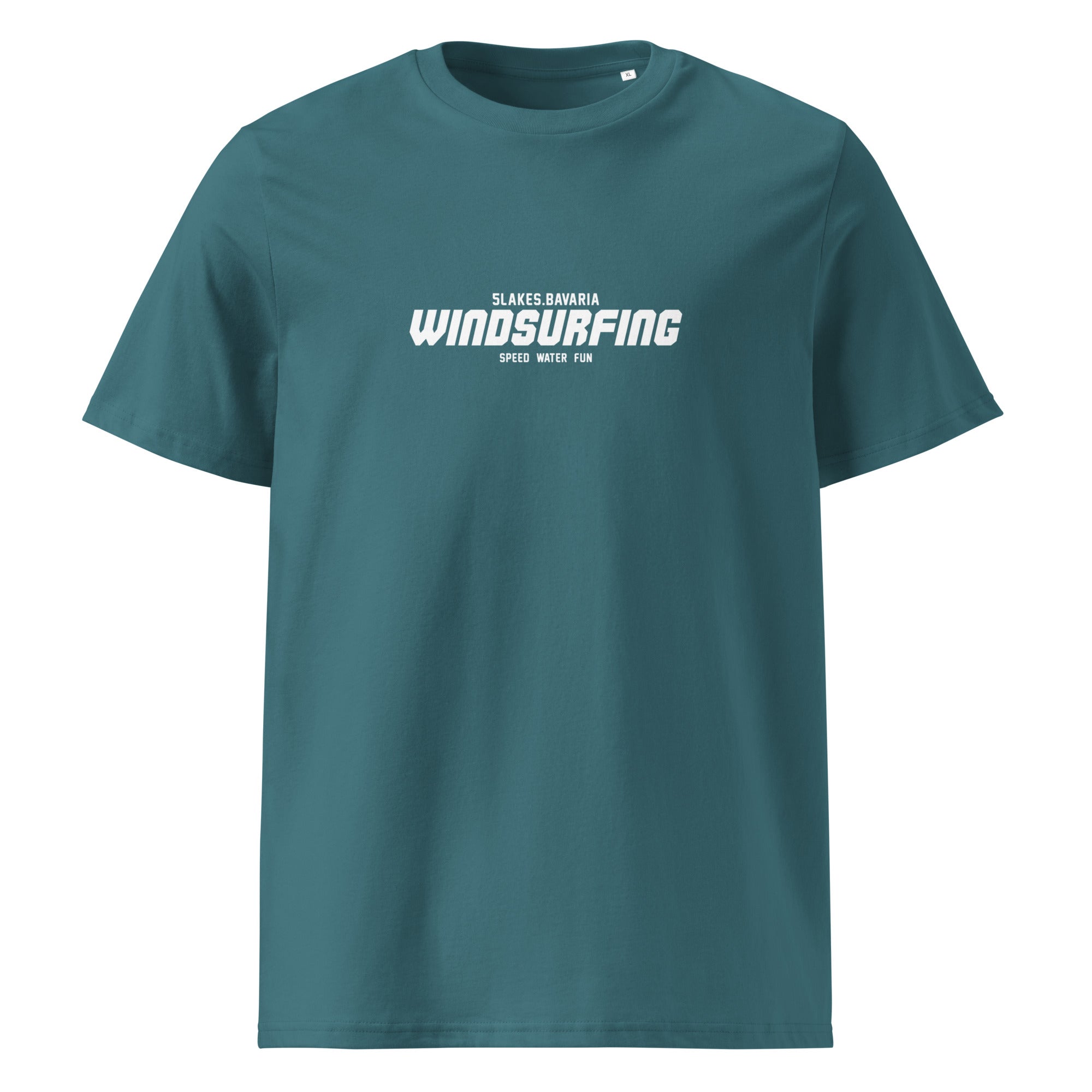 Windsurfen T-Shirt Unisex inspiriert vom Windsurfen am Ammersee, Windsurfen am Starnberger See & Windsurfen am Wörthsee