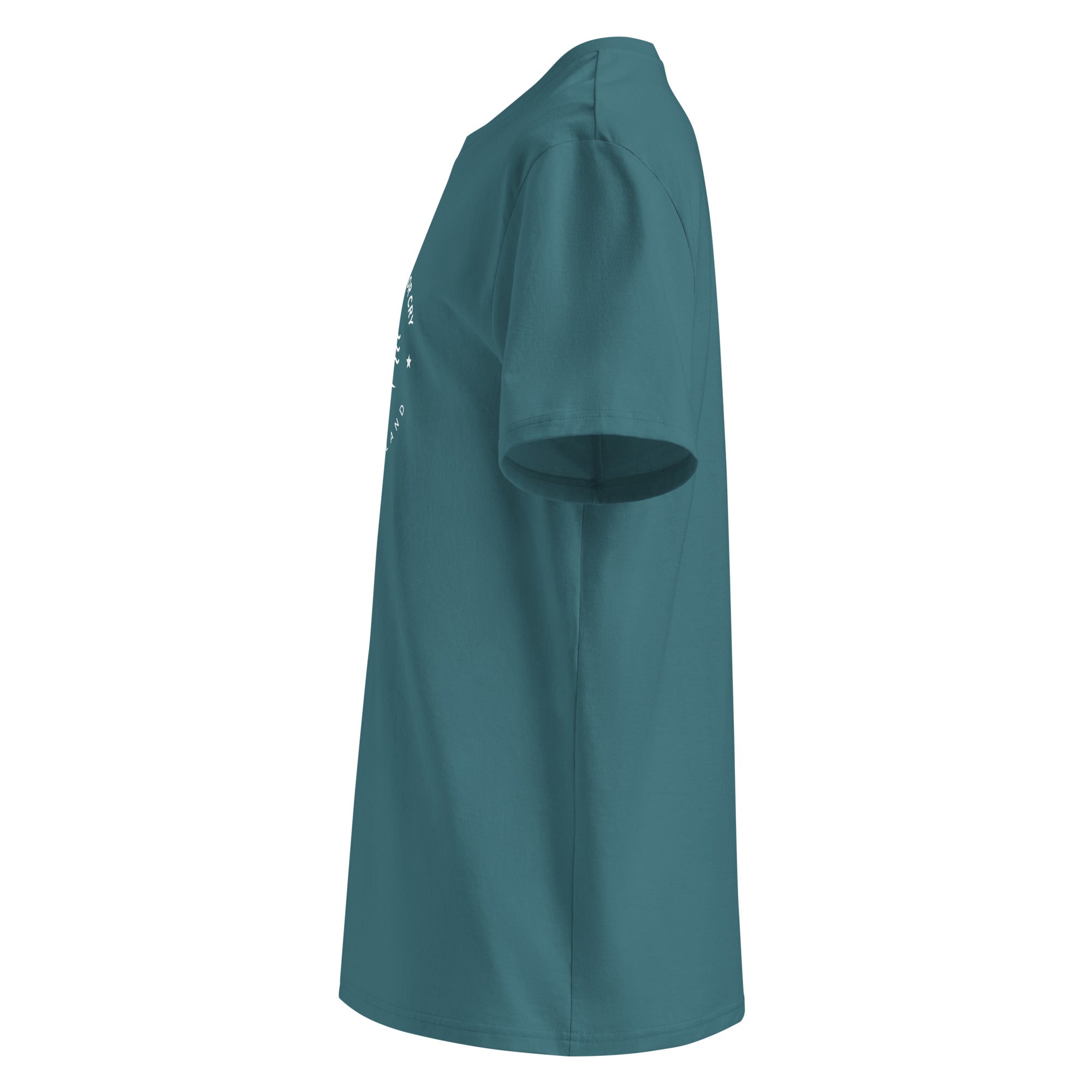 Unisex Foilsurfen T-Shirt, Grün, Front, inspiriert vom Wingfoil & Foilen am Wörthsee & Starnberger See im Fünfseenland