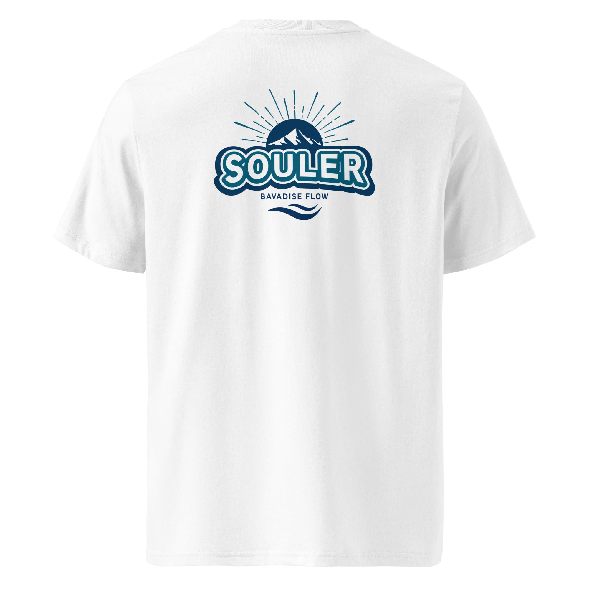 Souler T-Shirt Unisex Weiß – nachhaltige Modelabel inspiriert vom Ammersee & Starnberger See in Bayern