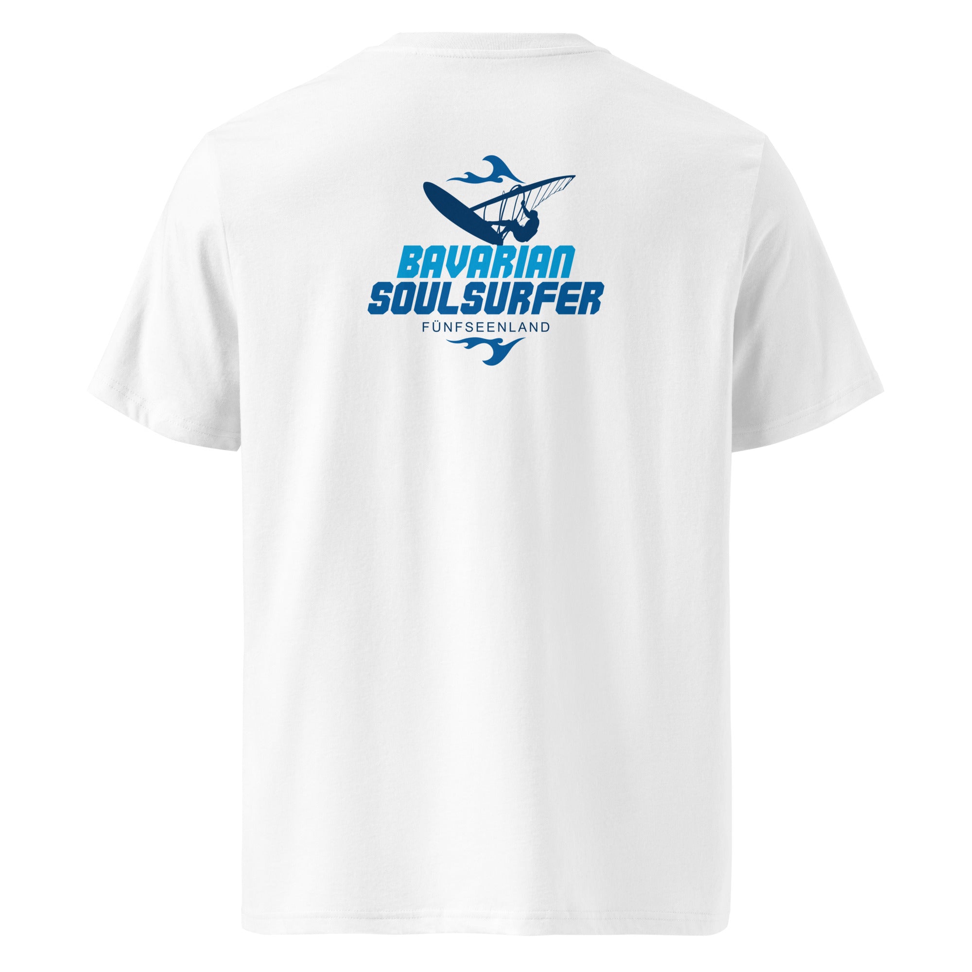 Windsurfen T-Shirt Unisex, inspiriert vom Windsurfen am Ammersee, Windsurfen am Starnberger See und Windsurfen am Wörthsee