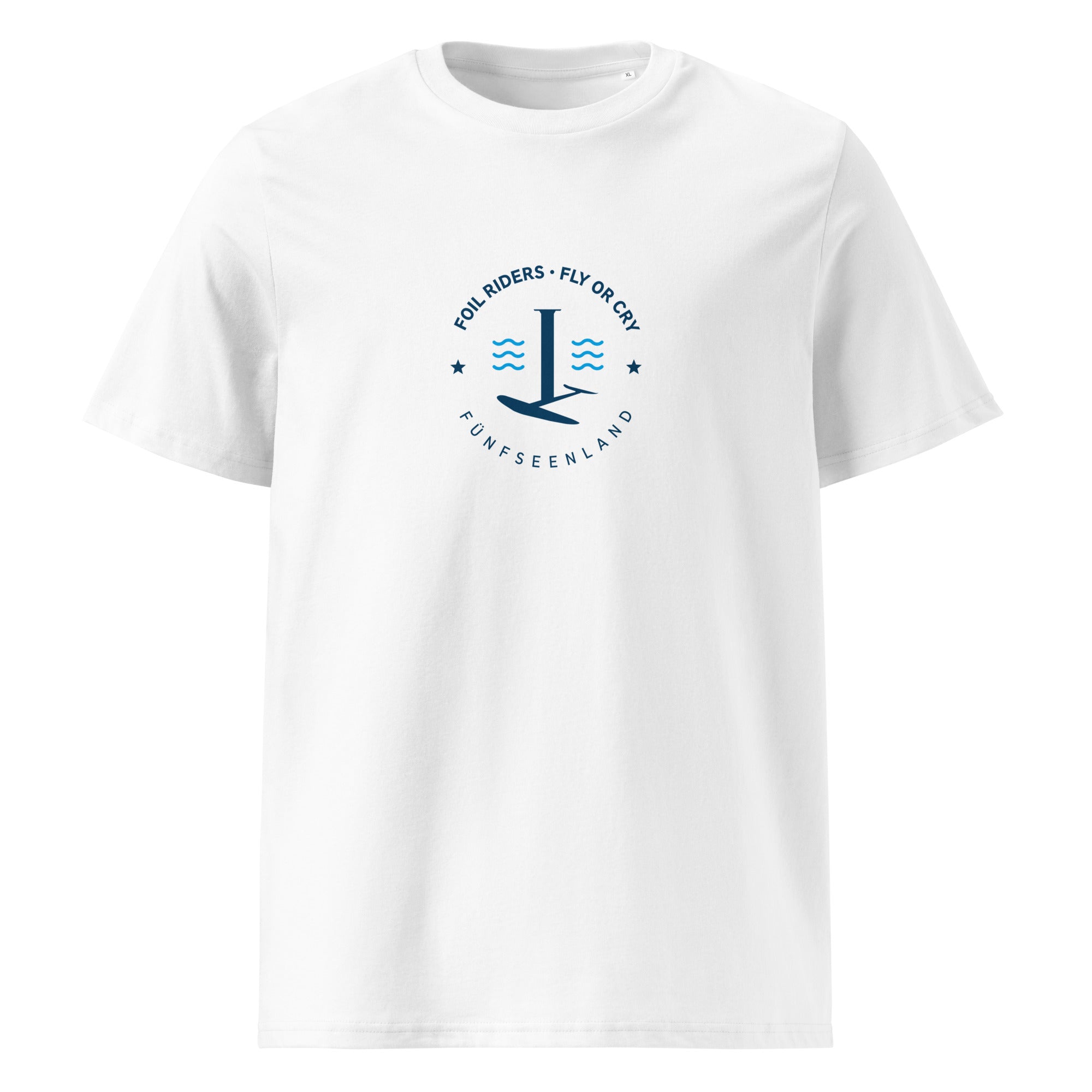 Foilen & Foilsurfen T-Shirt Fünfseenland inspiriert vom Foilen & Wingfoilen am Ammersee, Starnberger See, Wörthsee, Pilsensee