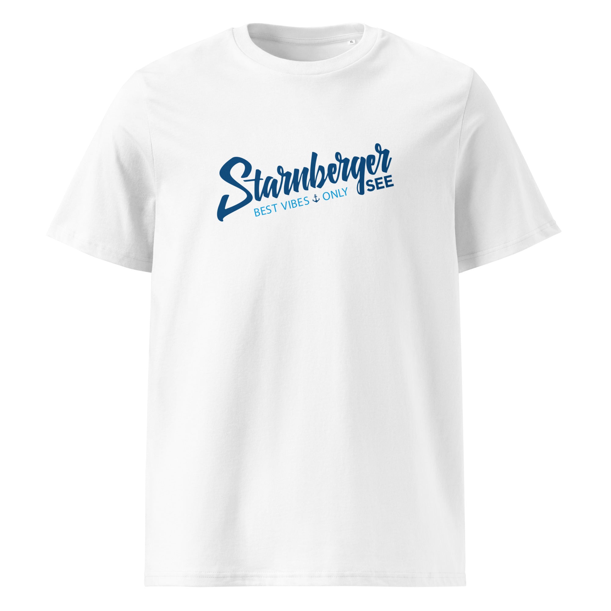 Starnberger See T-Shirt Unisex, weiß, vorderansicht, das Starnberg Shirt ist inspiriert vom Lebensgefühl am Starnberger See
