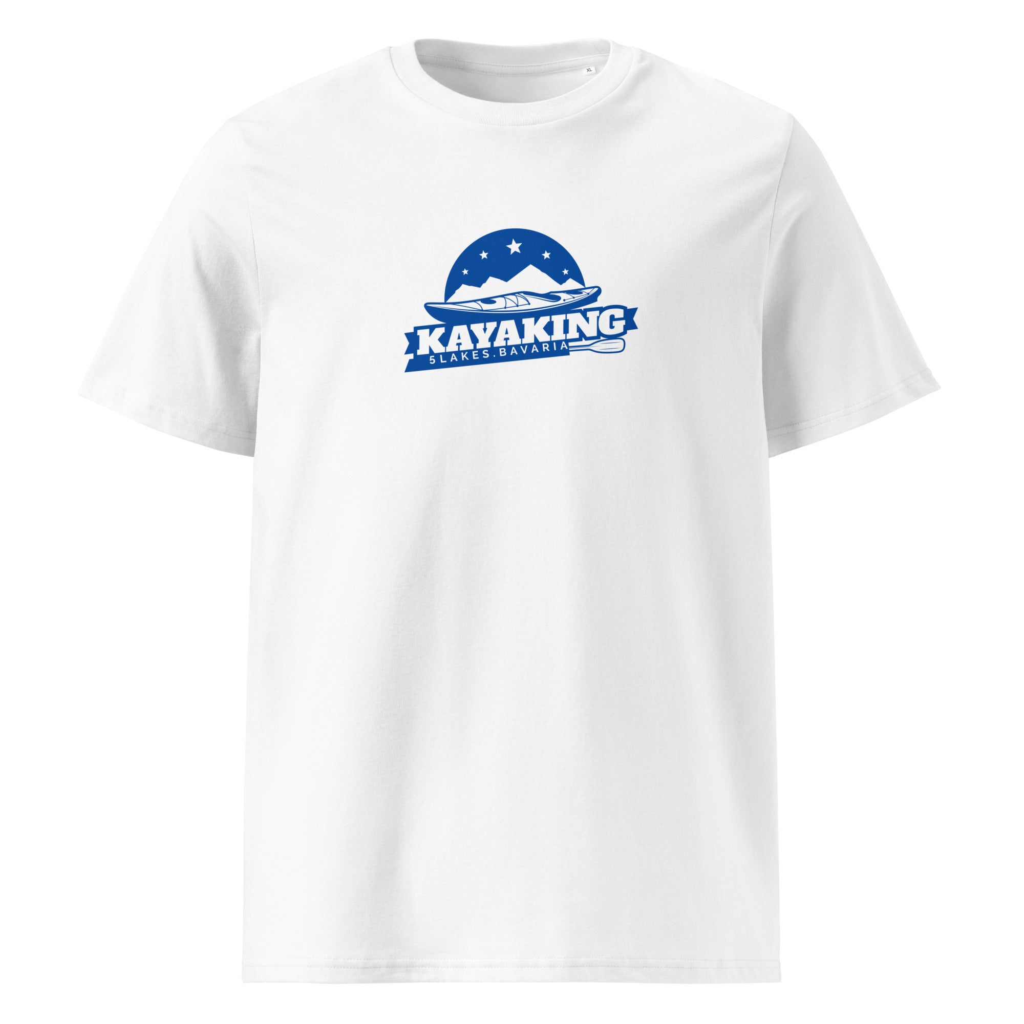 Kayak T-Shirt Unisex – Kayaking bei Nacht, inspiriert vom Kayaking & Kayak am Ammersee, Starnberger See, Wörthsee, Pilsensee