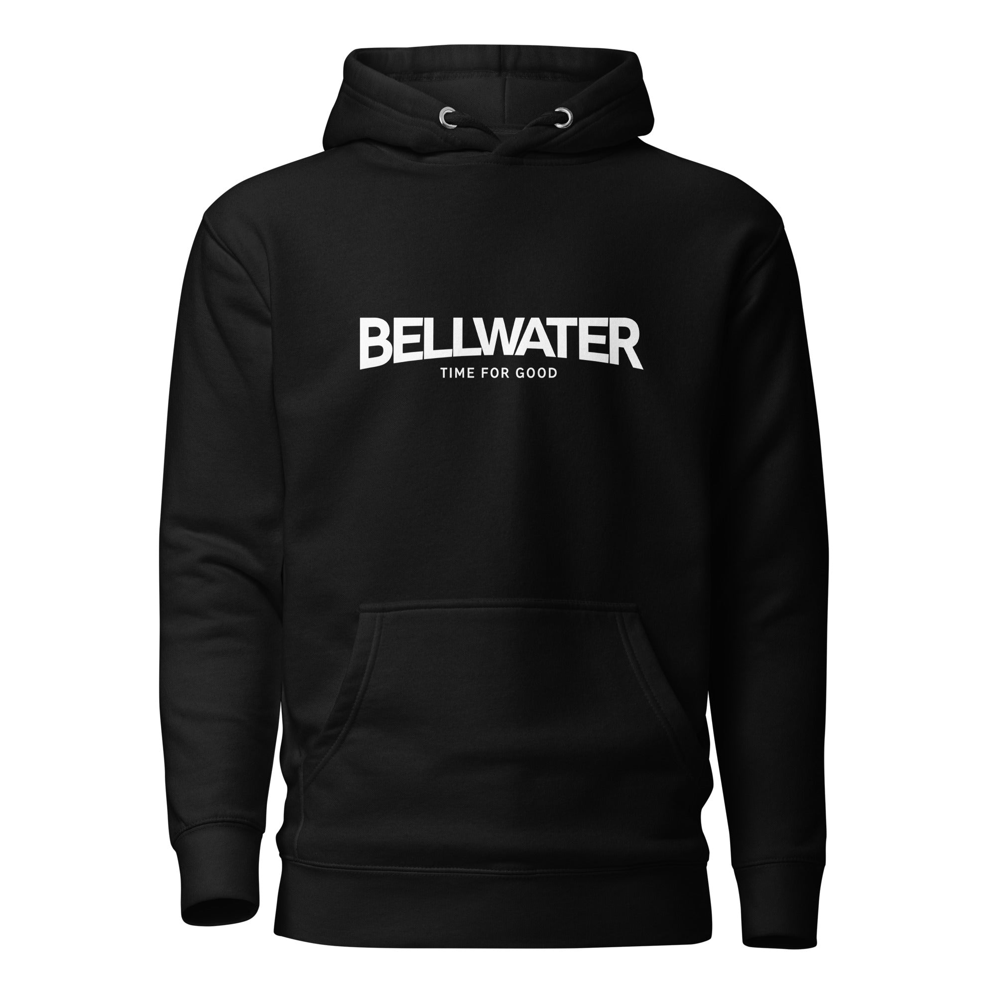 Bellwater Unisex Hoodie Schwarz – Streetwear inspiriert vom Ammersee & Herrsching im Fünfseenland