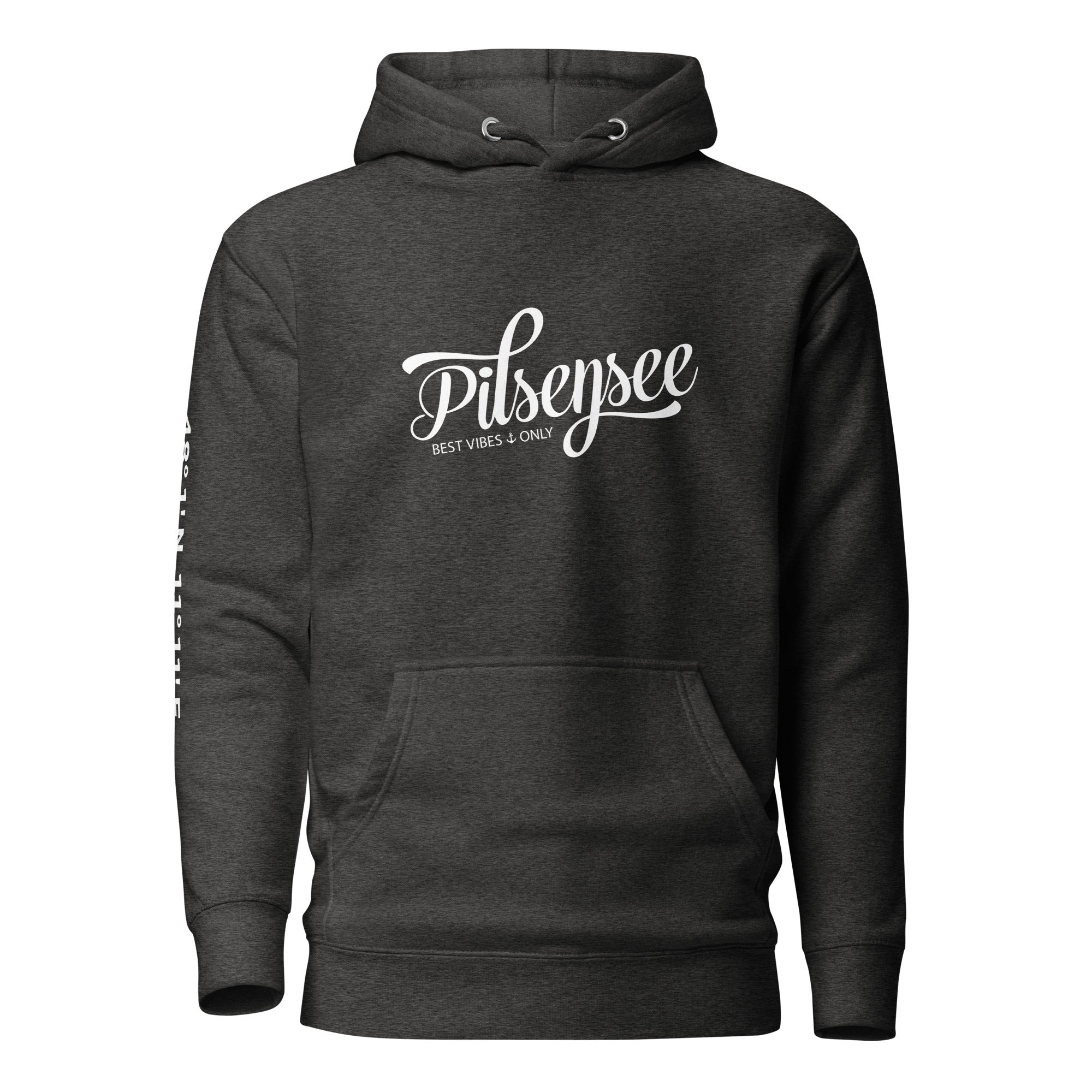 Pilsensee Hoodie Unisex, Pilsensee Kapuzenpullover inspiriert vom Lebensgefühl & Wassersport am Pilsensee im Fünfseenland