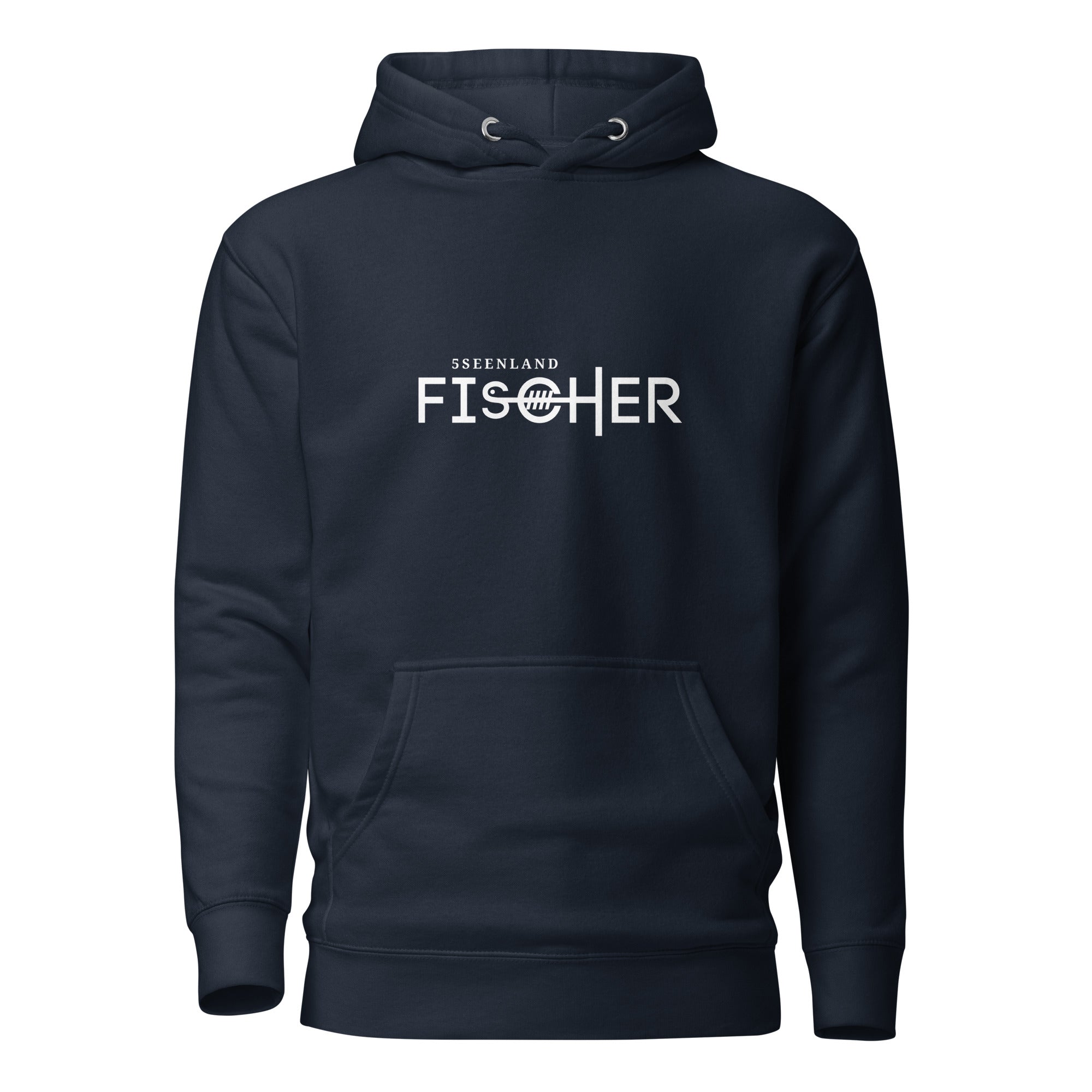 Angler & Fischer Hoodie Unisex inspiriert vom Angeln am Ammersee,
Starnberger See, Wörthsee, Pilsensee, Weßlinger See