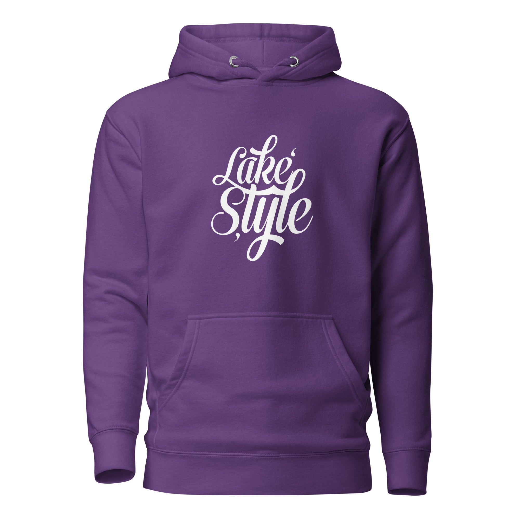 Lake Style Hoodie Unisex Lila, Violet – Modelabel Ammersoul Kleidung inspiriert vom Ammersee im Fünfseenland