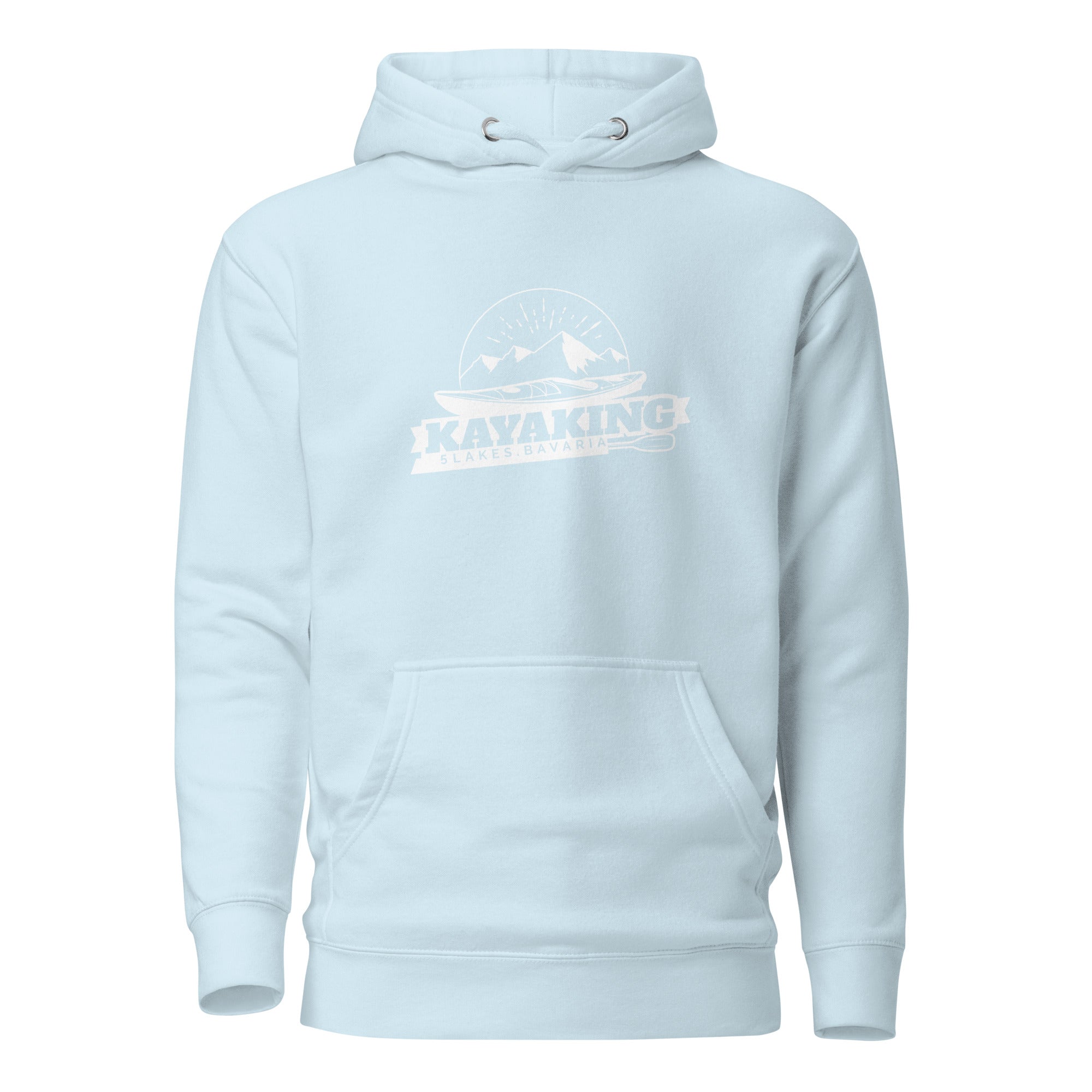 Kayak Hoodie Unisex – Kayaking Kapuzenpullover inspiriert vom Kayaking am Ammersee, Starnberger See, Wörthsee, Pilsensee