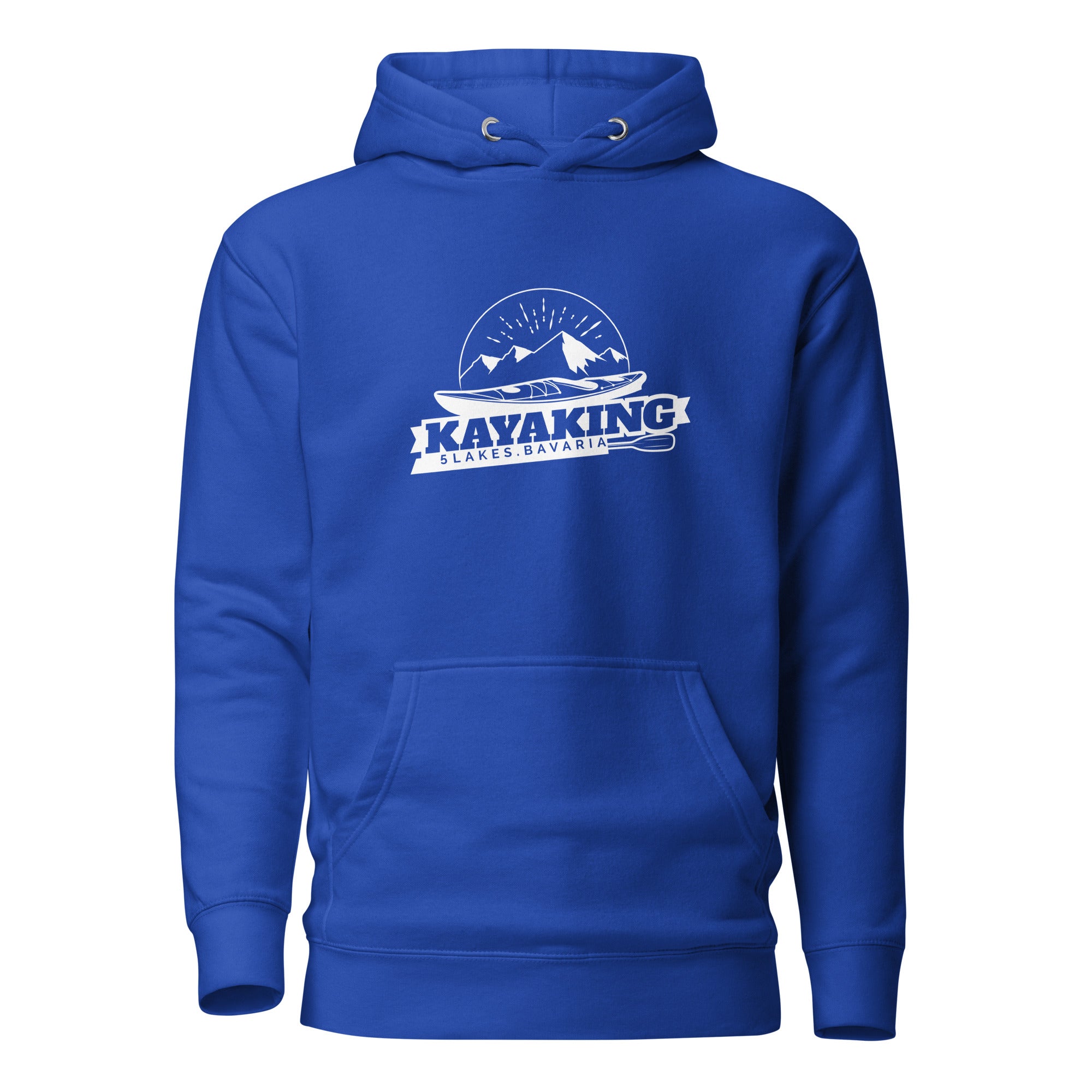 Kayak Hoodie Unisex – Kayaking Kapuzenpullover inspiriert vom Kayaking am Ammersee, Starnberger See, Wörthsee, Pilsensee