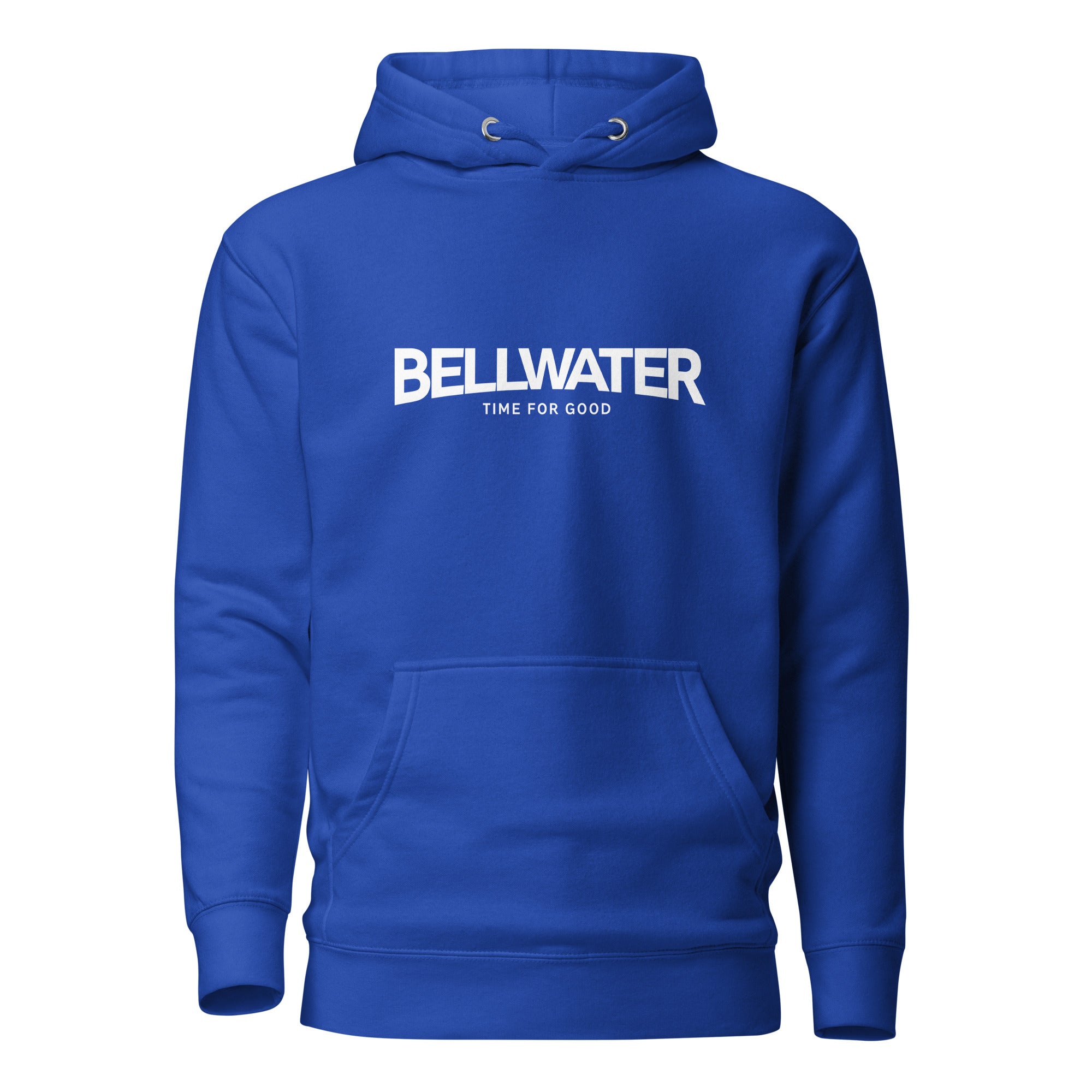 Bellwater Hoodie Unisex Blau – nachhaltige Streetwear inspiriert vom Ammersee & Fünfseenland in Bayern