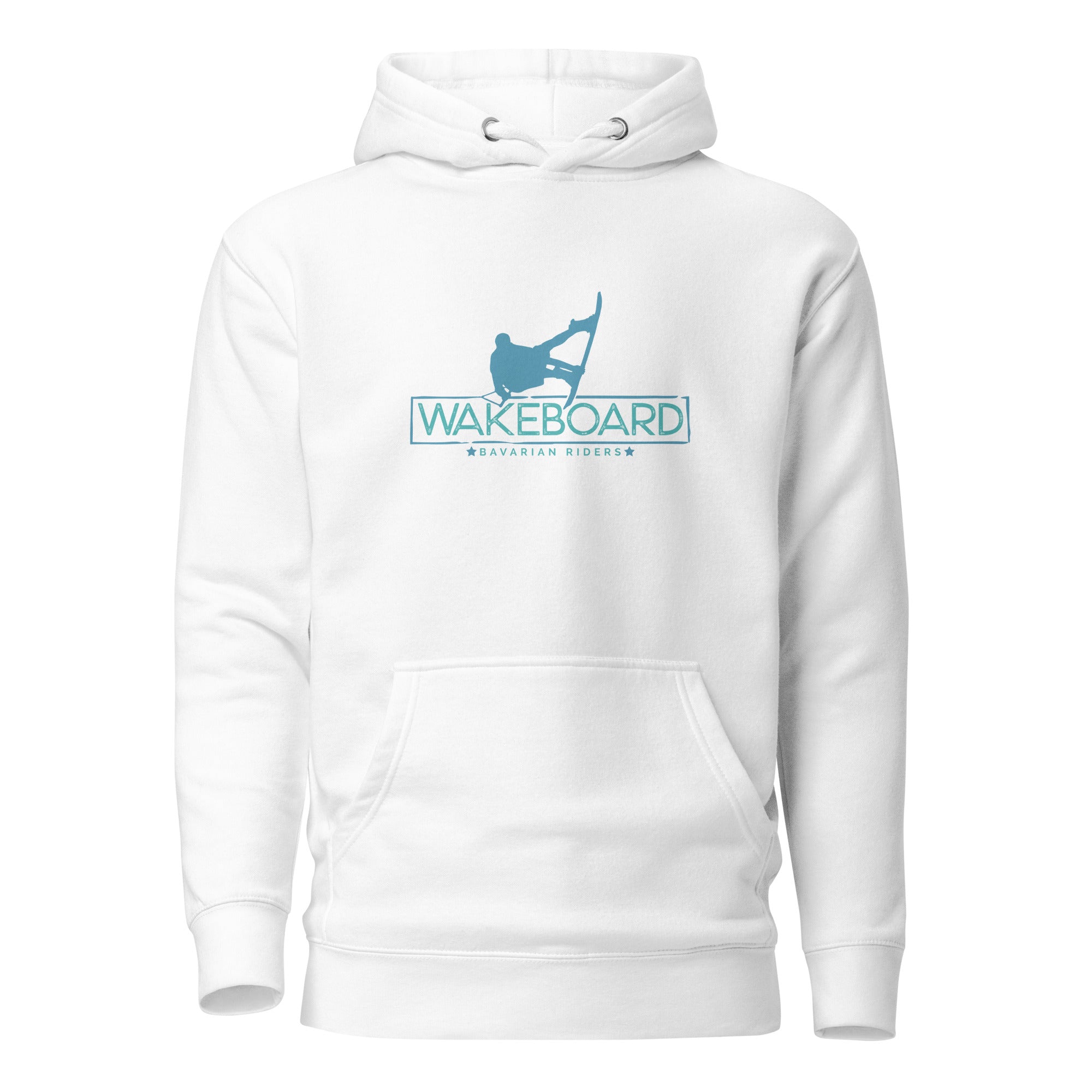 Wakeboarden Hoodie Unisex – Wakeboard inspiriert vom Wakeboard & Wakeboarding Ammersee, Starnberger See, Wörthsee, Pilsensee