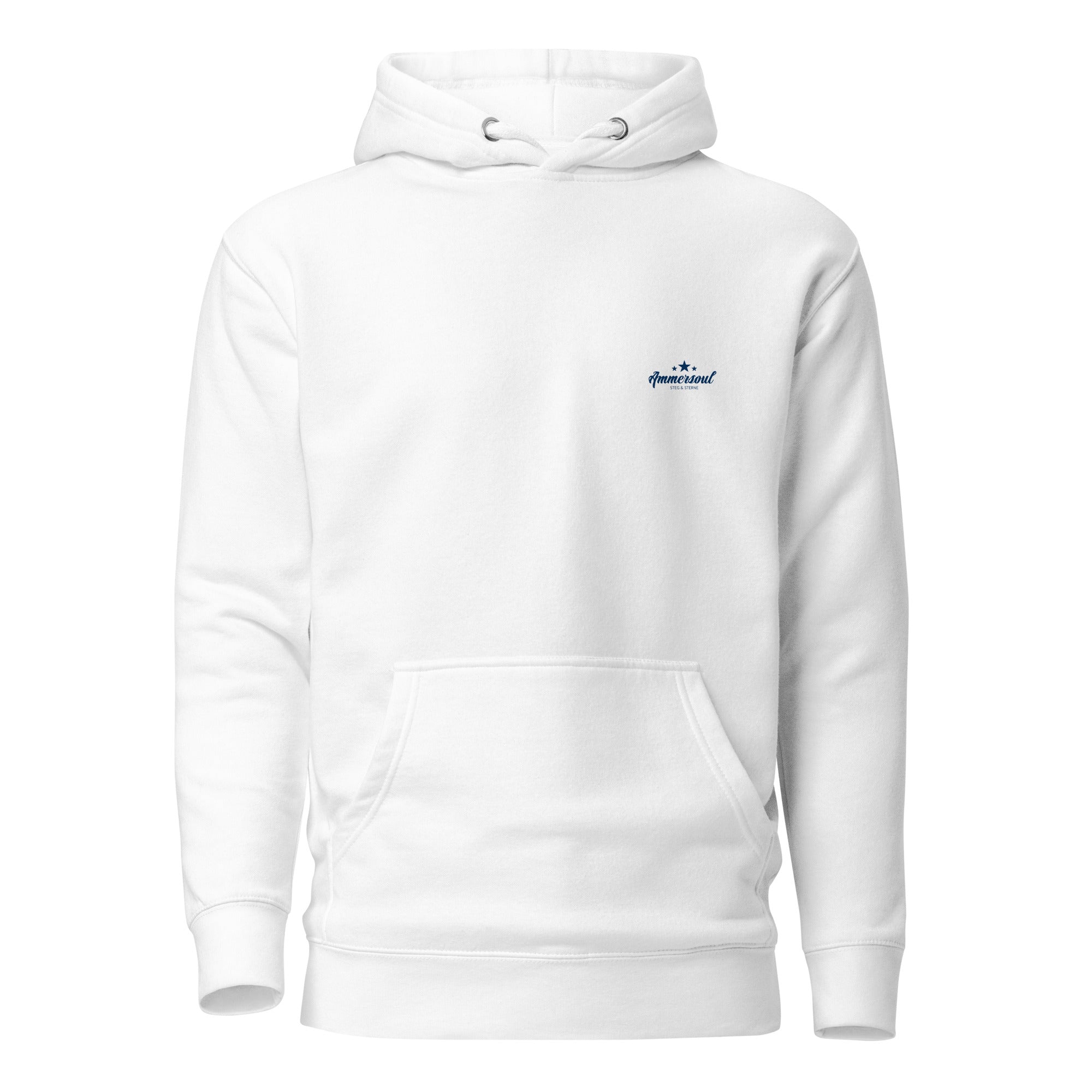 Souler Hoodie Unisex weiß – Ammersee Kleidung & Streetwear vom Ammersee & Starnberger See in Bayern