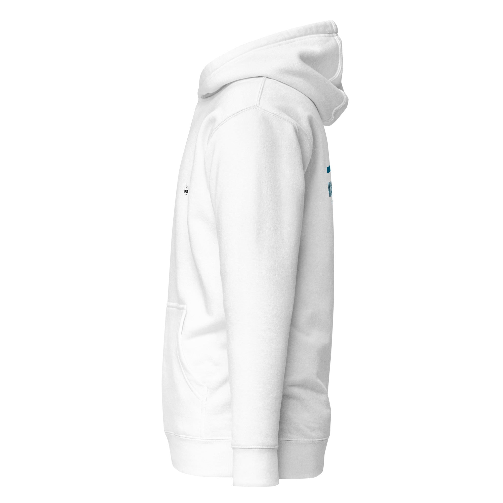 Wakeboarden Hoodie Unisex – Sticking to Dreams Wakeboarding inspiriert vom Ammersee, Starnberger See, Wörthsee, Pilsensee