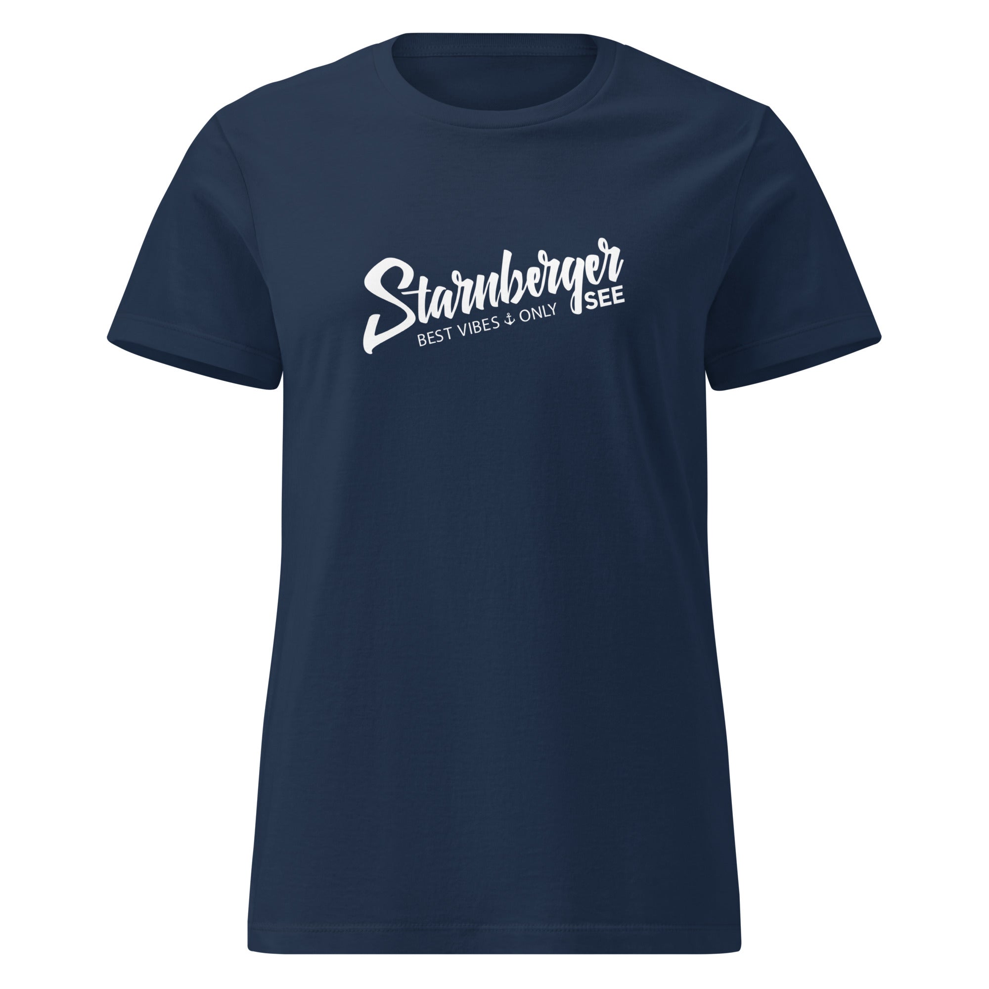 Starnberger See T-Shirt Damen – Best Vibes Only – inspiriert vom Starnberg und dem Lebensgefühl am Starnberger See im Fünfseenland.