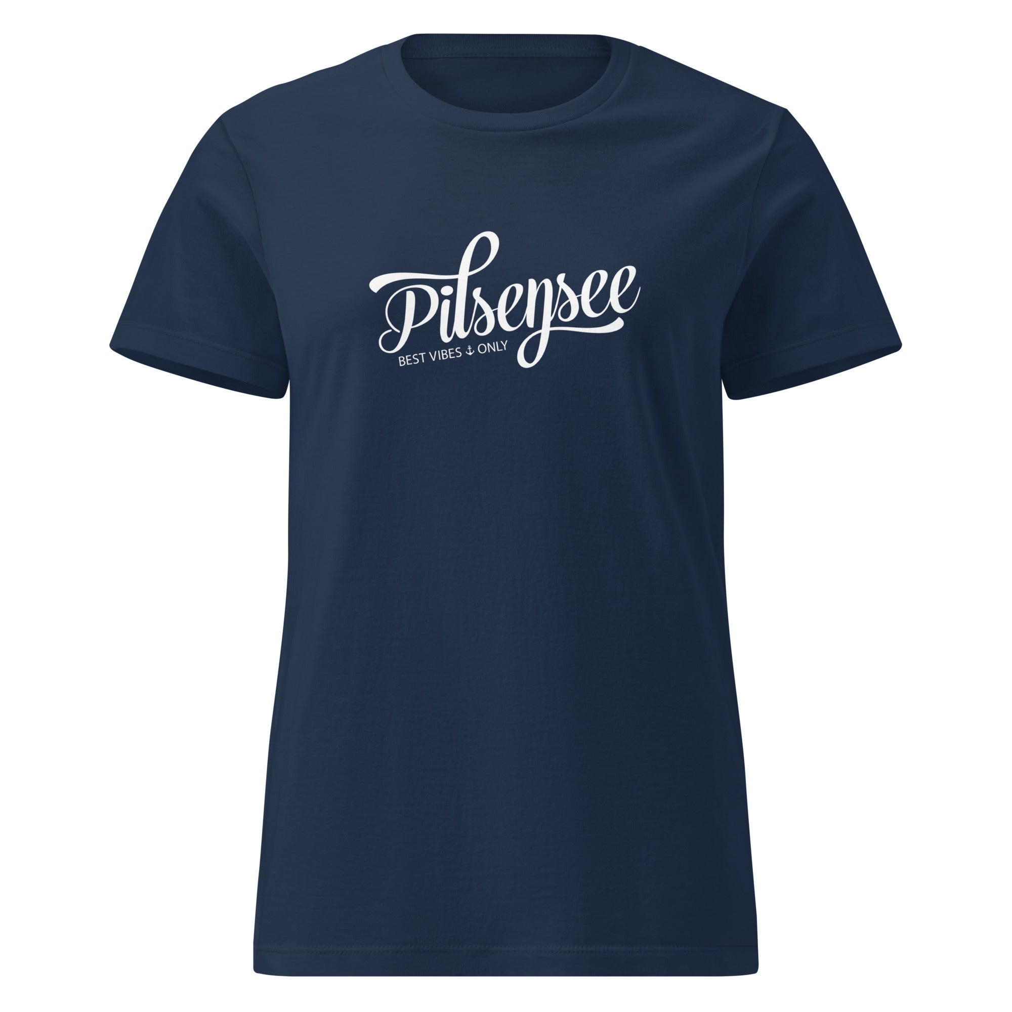Pilsensee T-Shirt Damen – Pilsensee Shirt, inspiriert vom Lebensgefühl am Pilsensee im Fünfseenland in Bayern.